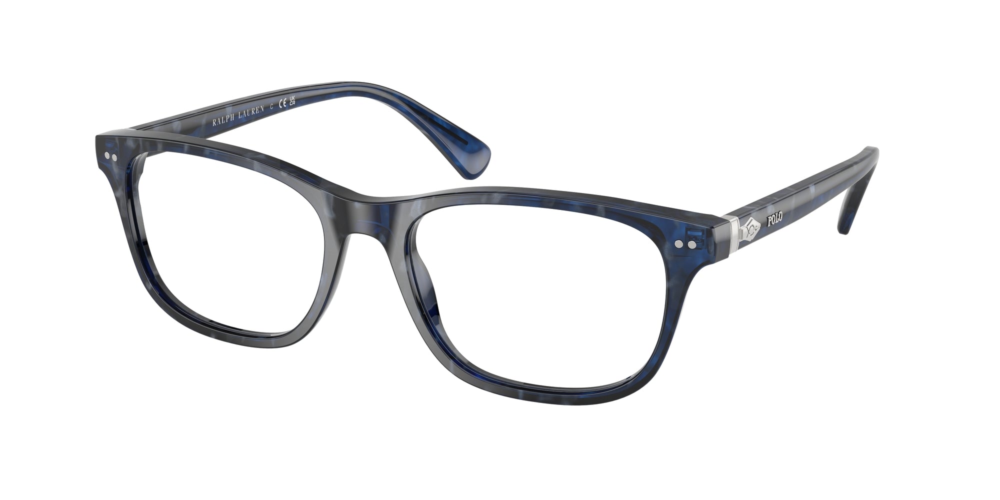 8056262165676 - Herren PH2280  6183 Rahmen von BRILLEN Acetat Blau Transparent Quadratisch Normal