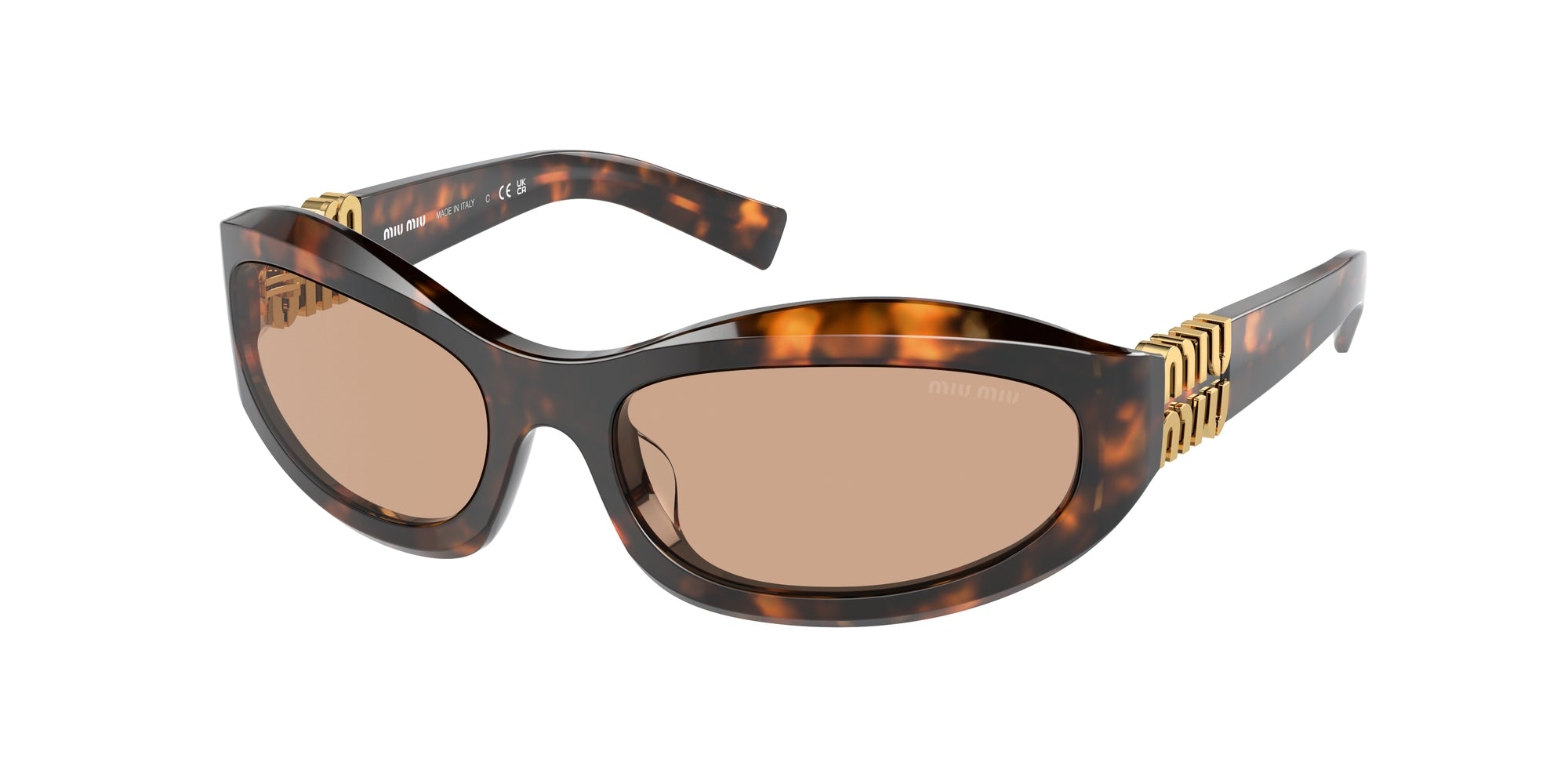 8056262181676 - Damen MU 14ZS 14L90H Gläser SONNENBRILLEN Acetat Schildkröte Braun Geometrisch Normal 8056262181676 - Damen MU 14ZS 14L90H Gläser SONNENBRILLEN Acetat Schildkröte Braun Geometrisch Normal
