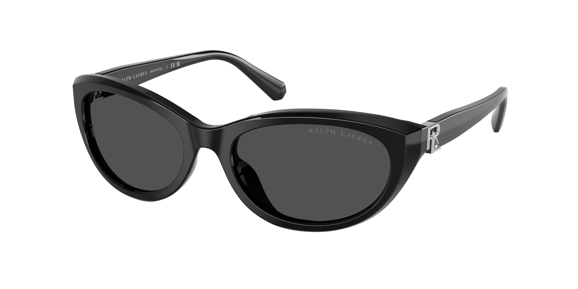 8056262182574 - Damen RL8226U  500187 Gläser SONNENBRILLEN Acetat Schwarz Grau Rund Normal