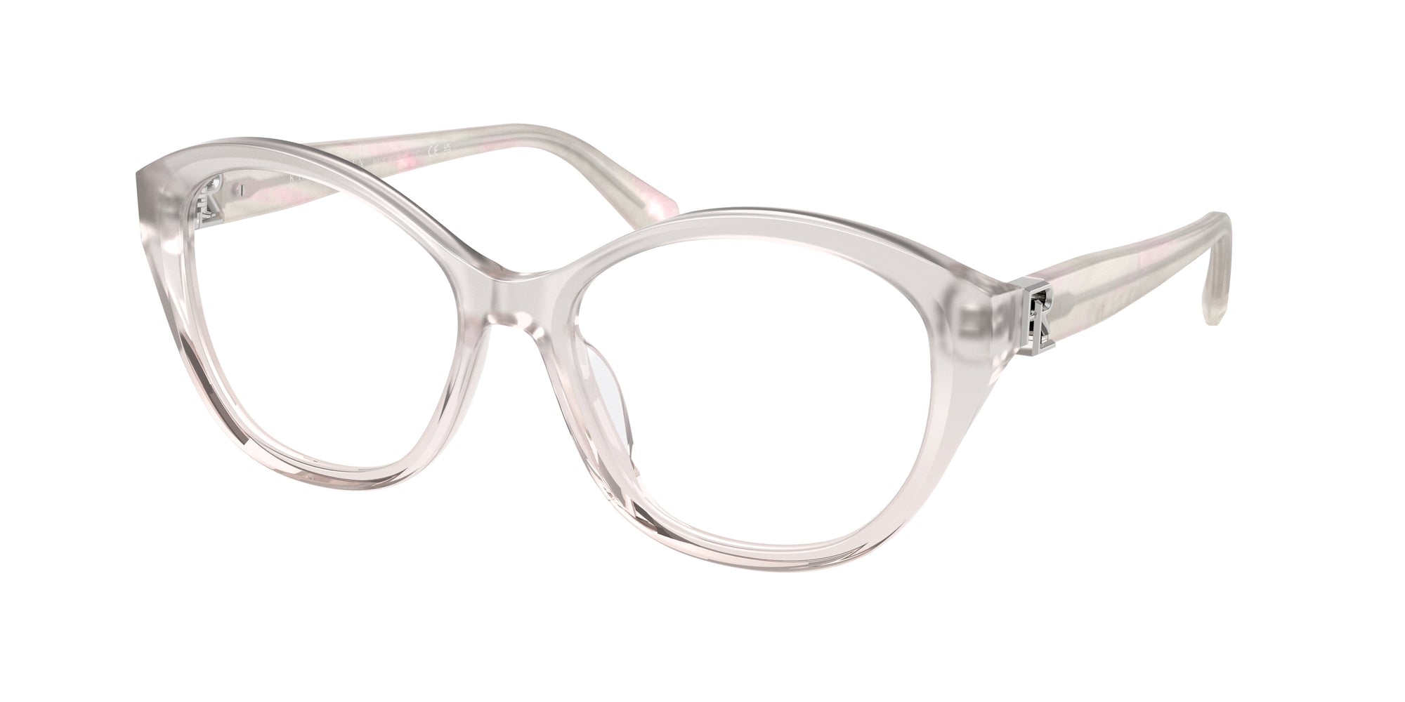 8056262183557 - Damen RL6246U  6112 Rahmen von BRILLEN Acetat Grau Transparent Schmetterling Normal