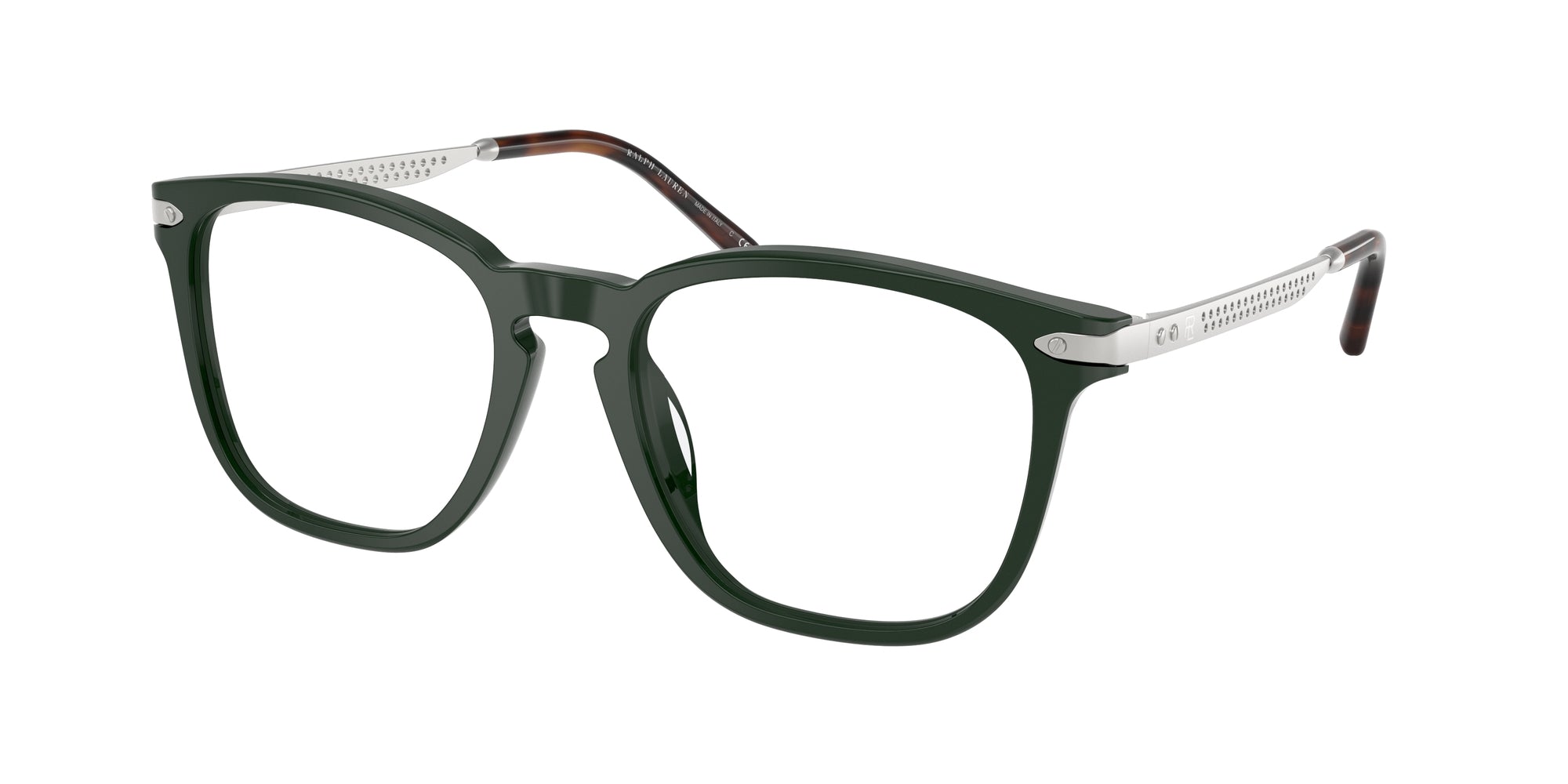 8056262184059 - Herren RL6248U  6140 Rahmen von BRILLEN Acetat Grün Transparent Quadratisch Normal