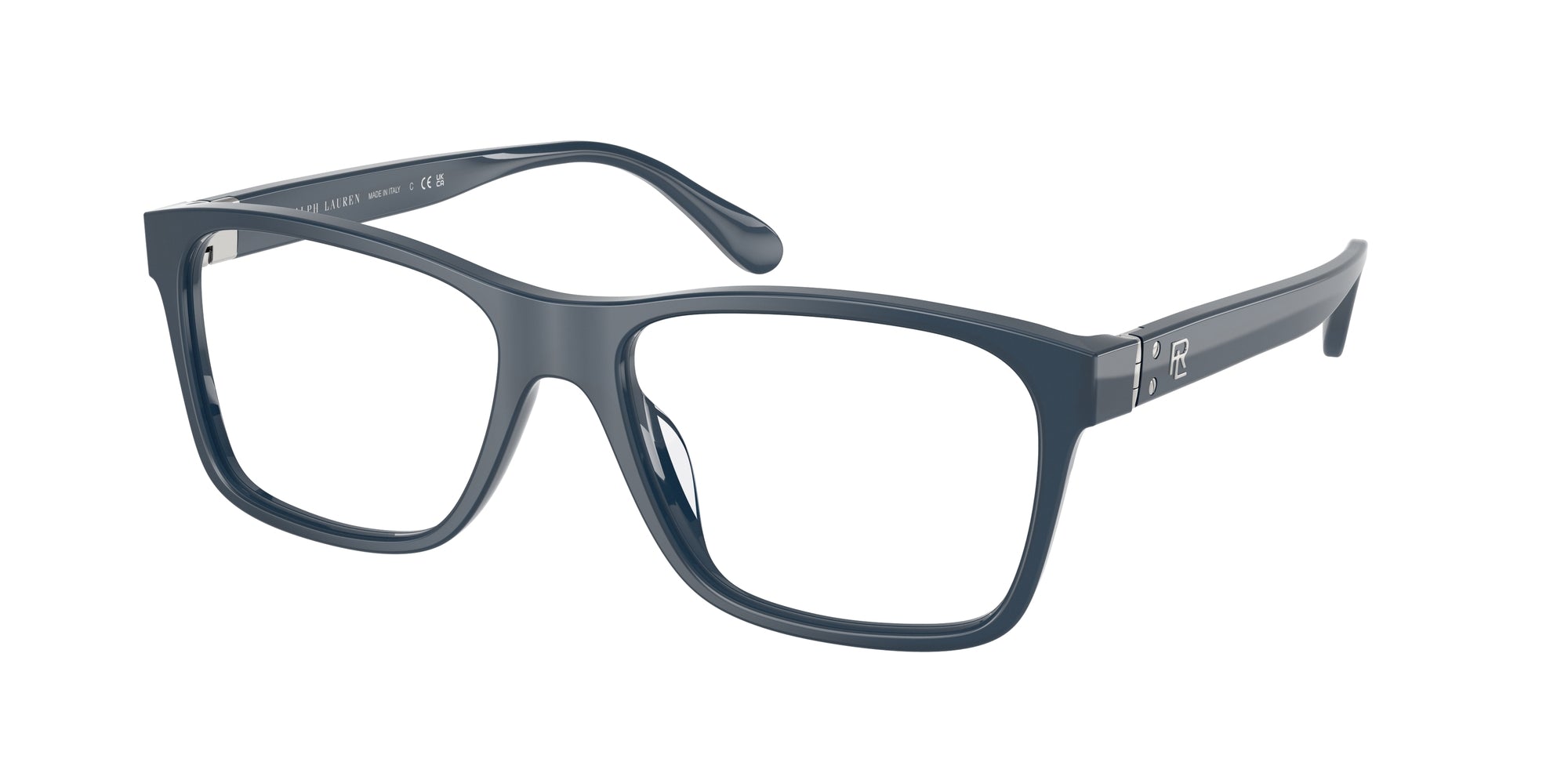 8056262184103 - Herren RL6240U  5377 Rahmen von BRILLEN Acetat Blau Transparent Quadratisch Normal