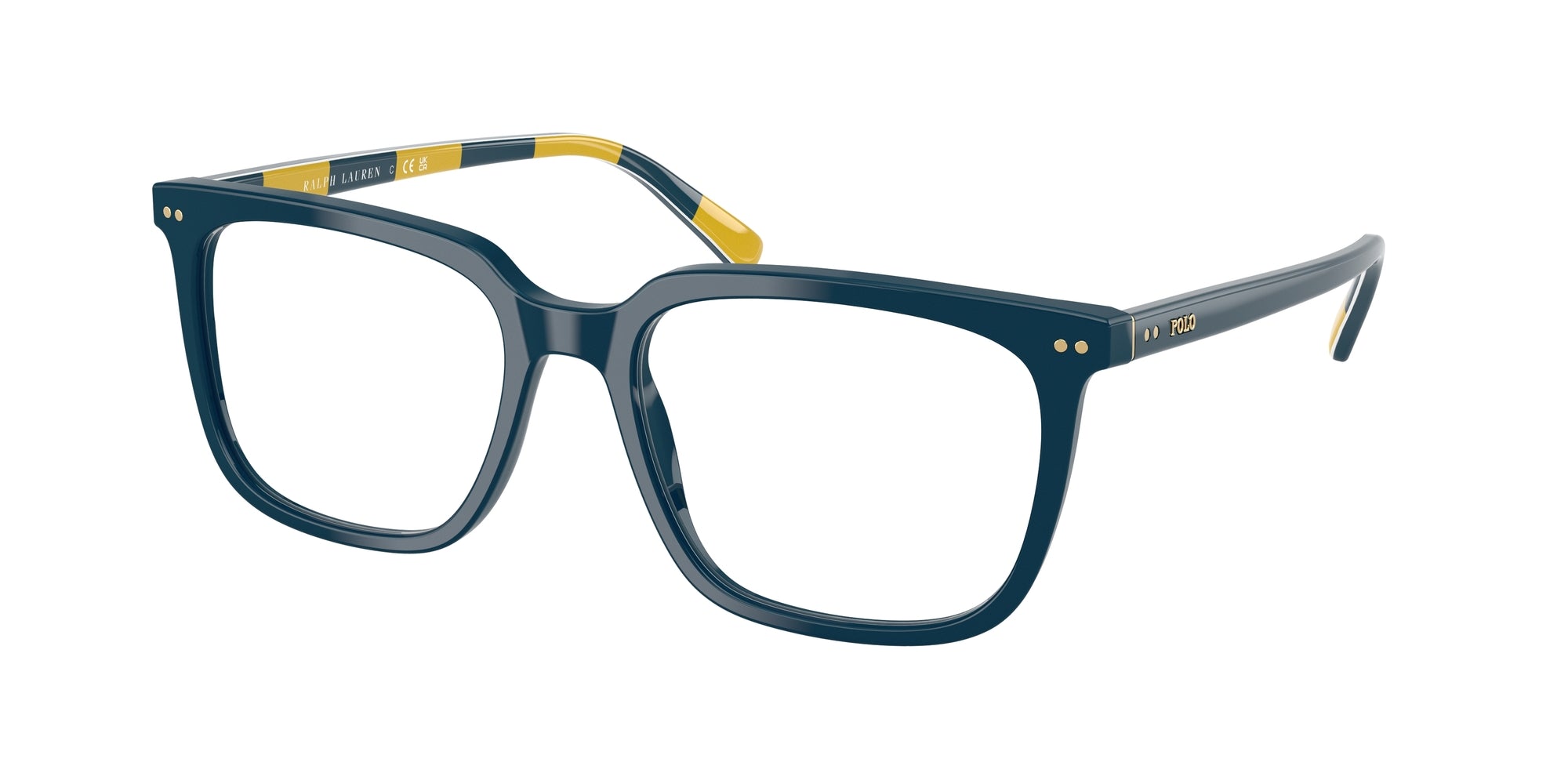 8056262185476 - Herren PH2284  5465 Rahmen von BRILLEN Acetat Blau Transparent Quadratisch Normal