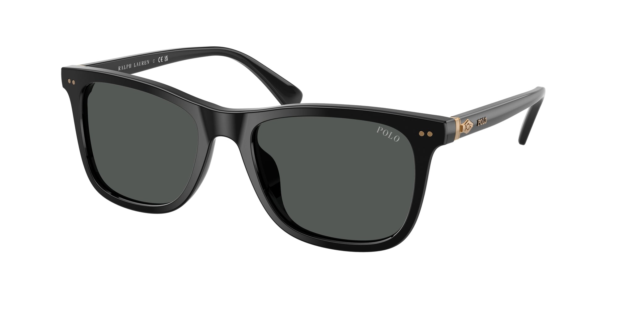 8056262195451 - Herren PH4220U  500187 Gläser SONNENBRILLEN Acetat Schwarz Grau Quadratisch Normal