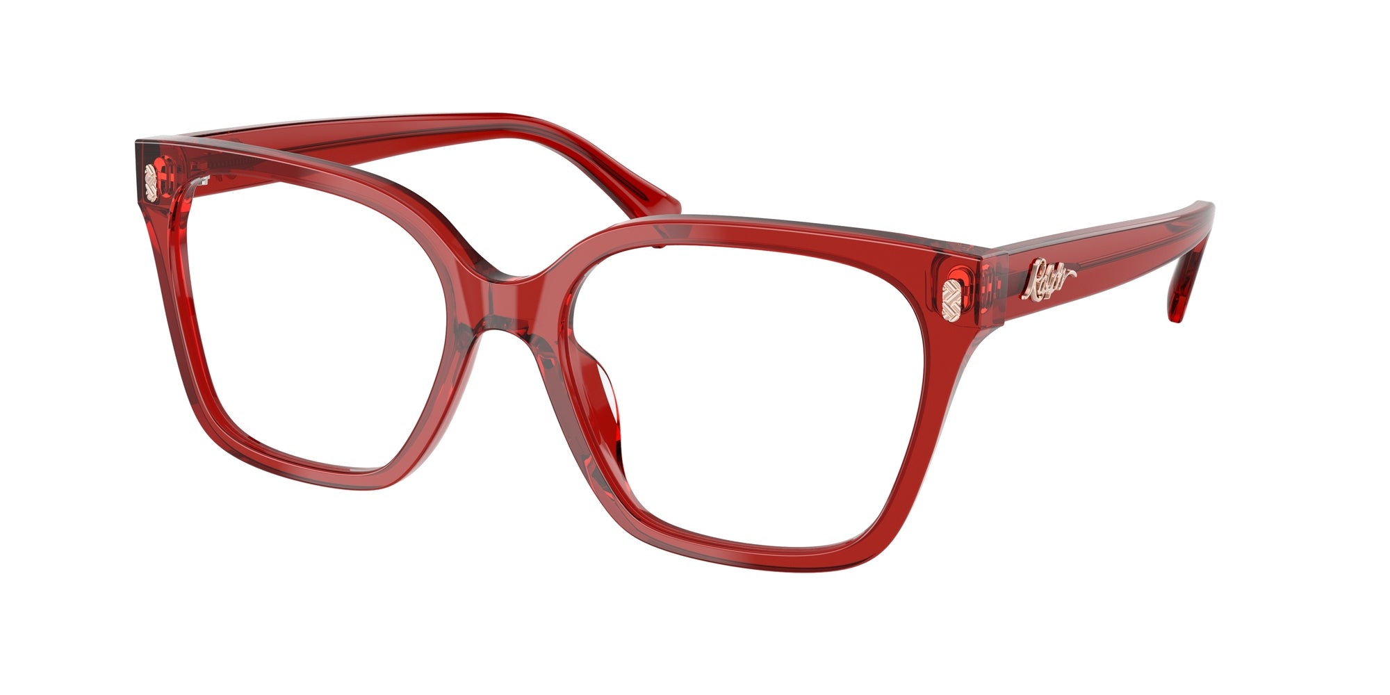 8056262195574 - Damen RA7158U  6210 Rahmen von BRILLEN Acetat Violett Transparent Quadratisch Normal