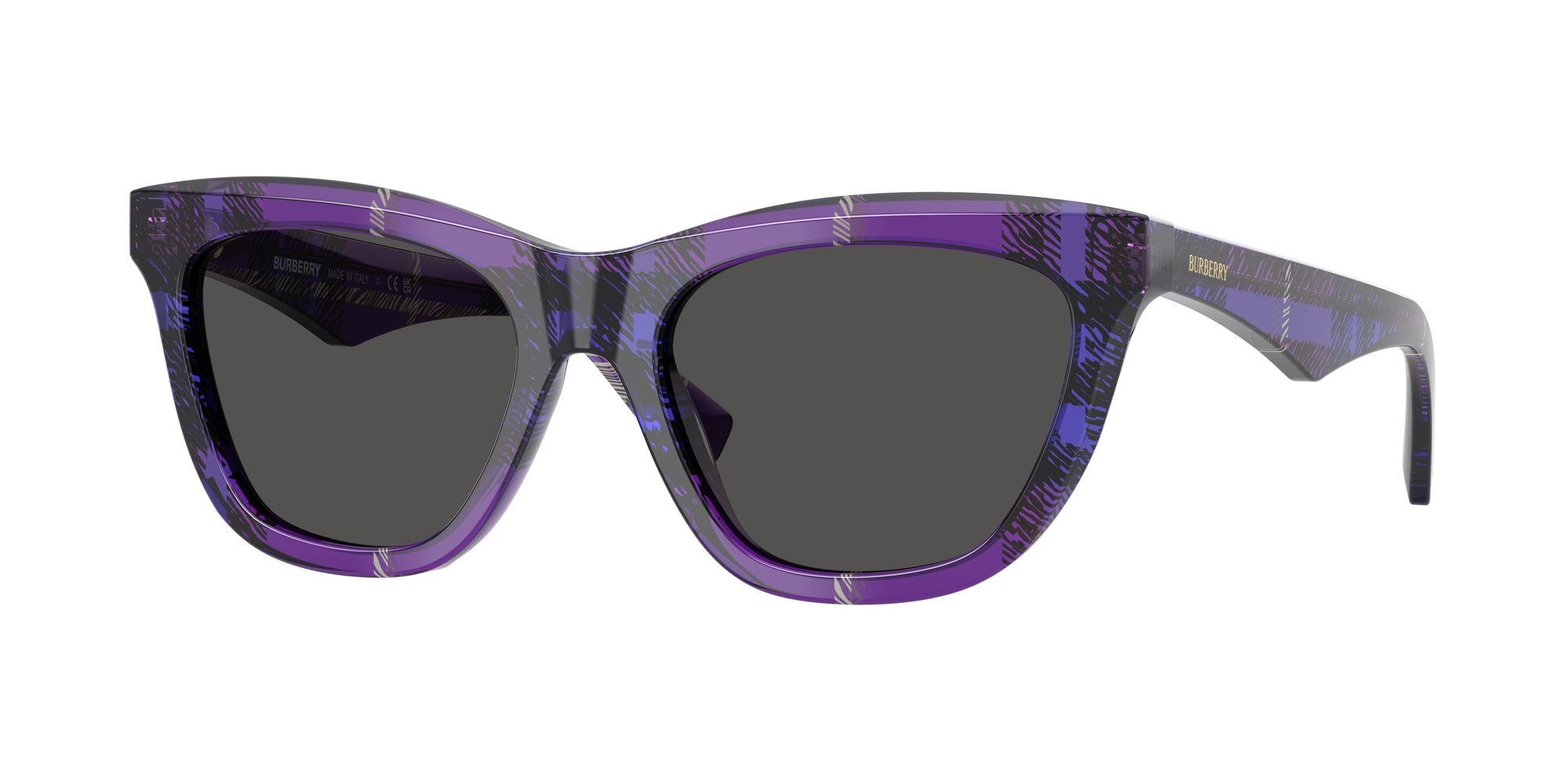 8056262196229 - Damen BE4435  411387 Gläser SONNENBRILLEN Acetat Violett Grau Cat Eye Normal