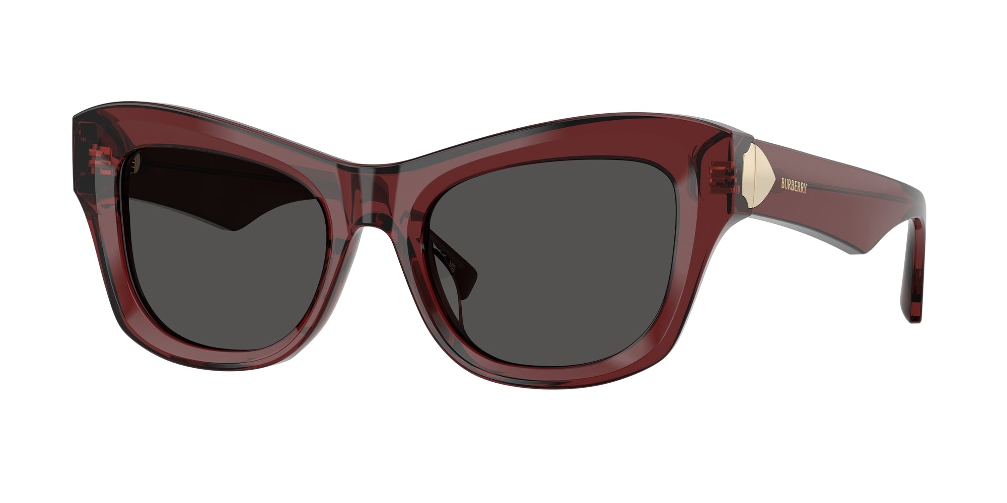 8056262220160 - Damen BE4442U 412887 Gläser SONNENBRILLEN Acetat Rot Grau Cat Eye Normal 8056262220160 - Damen BE4442U 412887 Gläser SONNENBRILLEN Acetat Rot Grau Cat Eye Normal