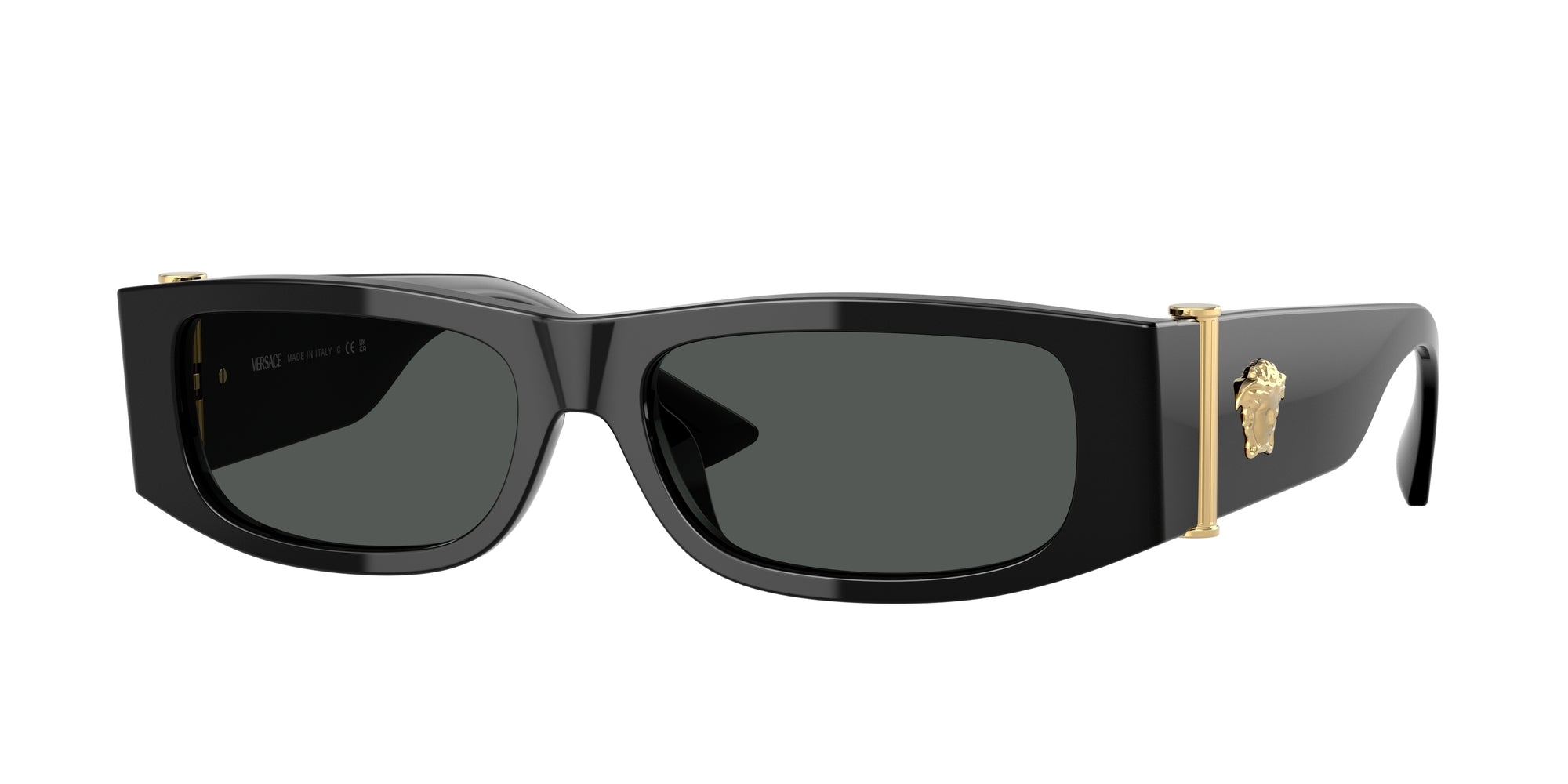 8056262223062 - Herren VE4476U  GB1 87 Gläser SONNENBRILLEN Acetat Schwarz Grau Quadratisch Normal