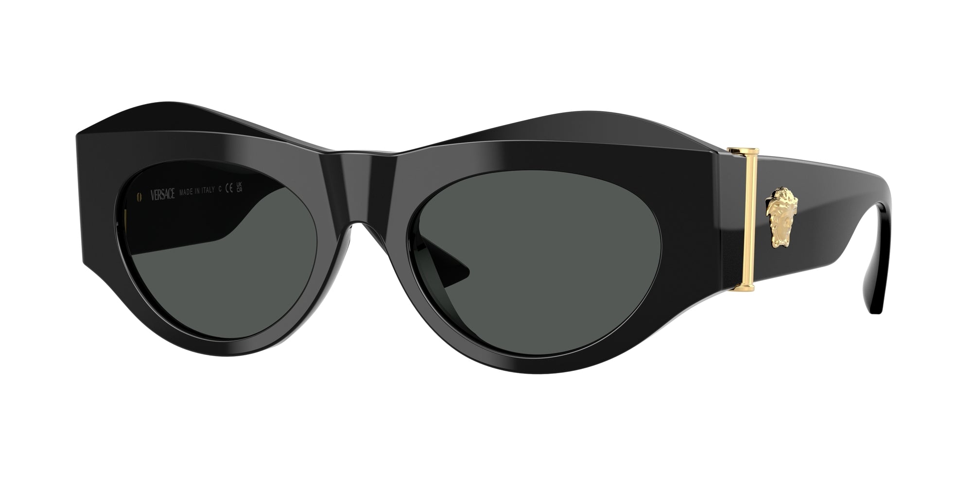 8056262223253 - Damen VE4477U  GB1 87 Gläser SONNENBRILLEN Acetat Schwarz  Geometrisch Normal