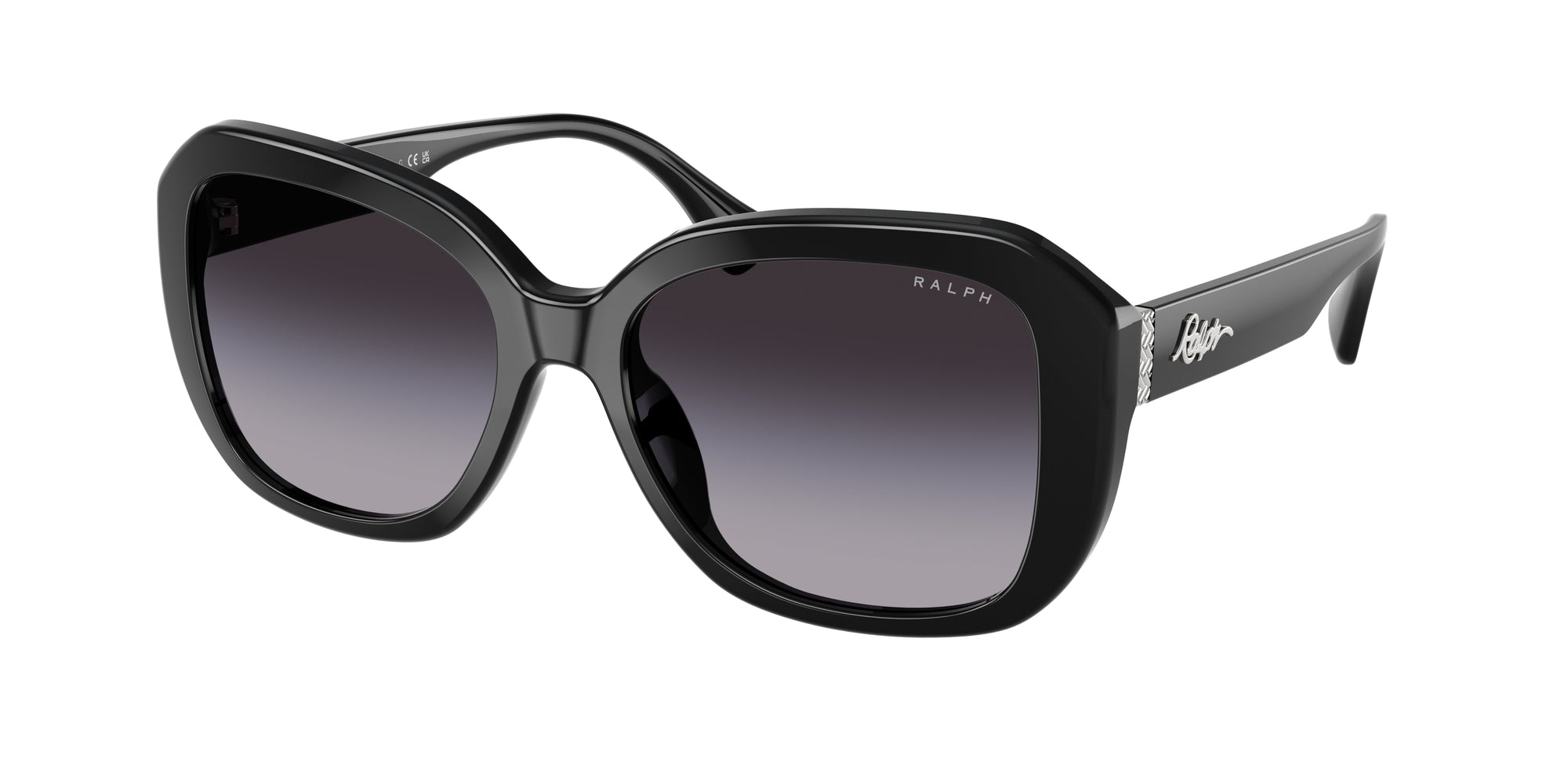 8056262226162 - Damen RA5321U  50018G Gläser SONNENBRILLEN Acetat Schwarz Grau Quadratisch Normal Schattiert