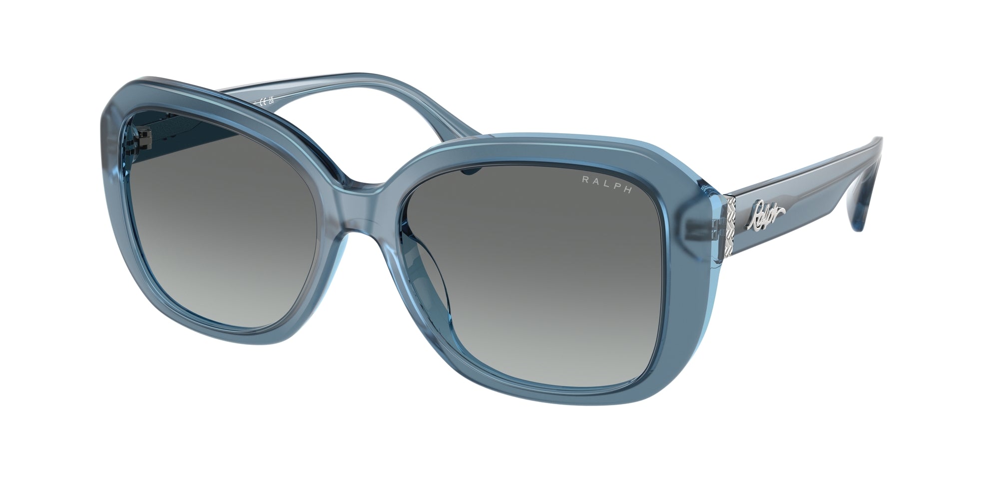 8056262226186 - Damen RA5321U  606811 Gläser SONNENBRILLEN Acetat Blau Grau Quadratisch Normal Schattiert