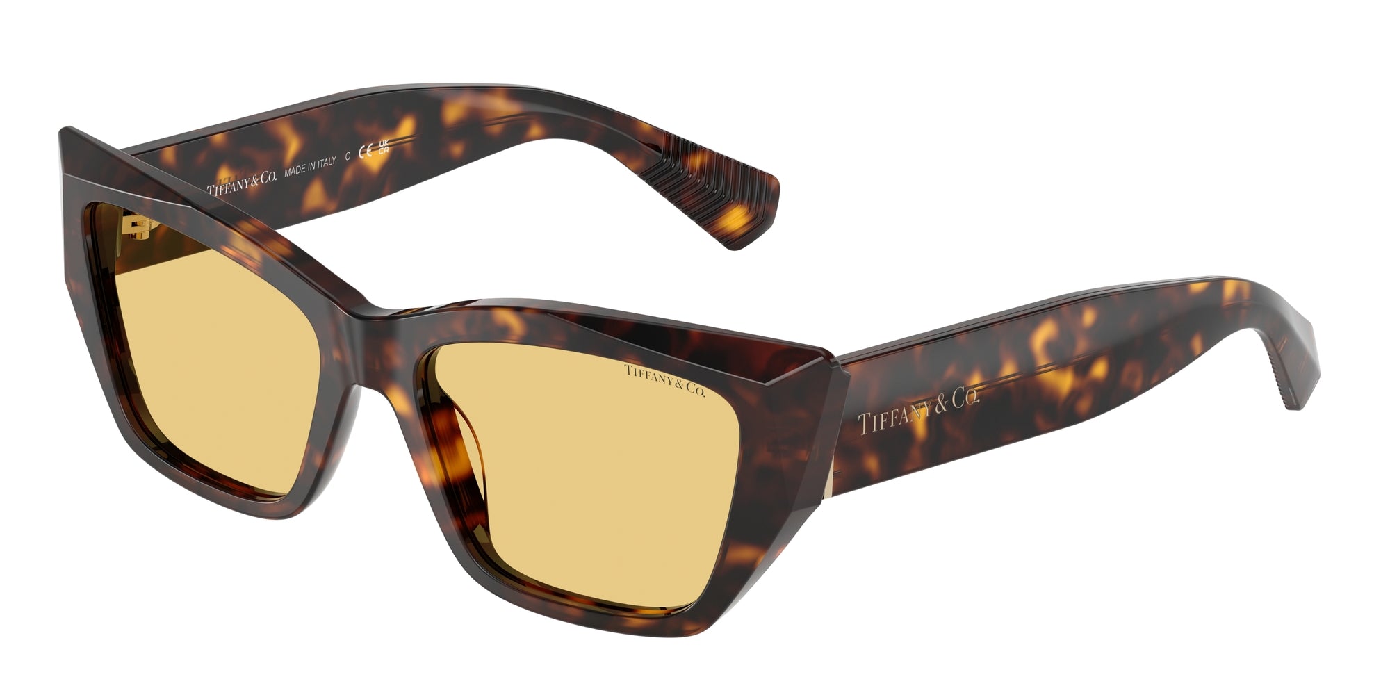 8056262226575 - Damen TF4230  8015 7 Gläser SONNENBRILLEN Acetat Schildkröte Orange Cat Eye Normal