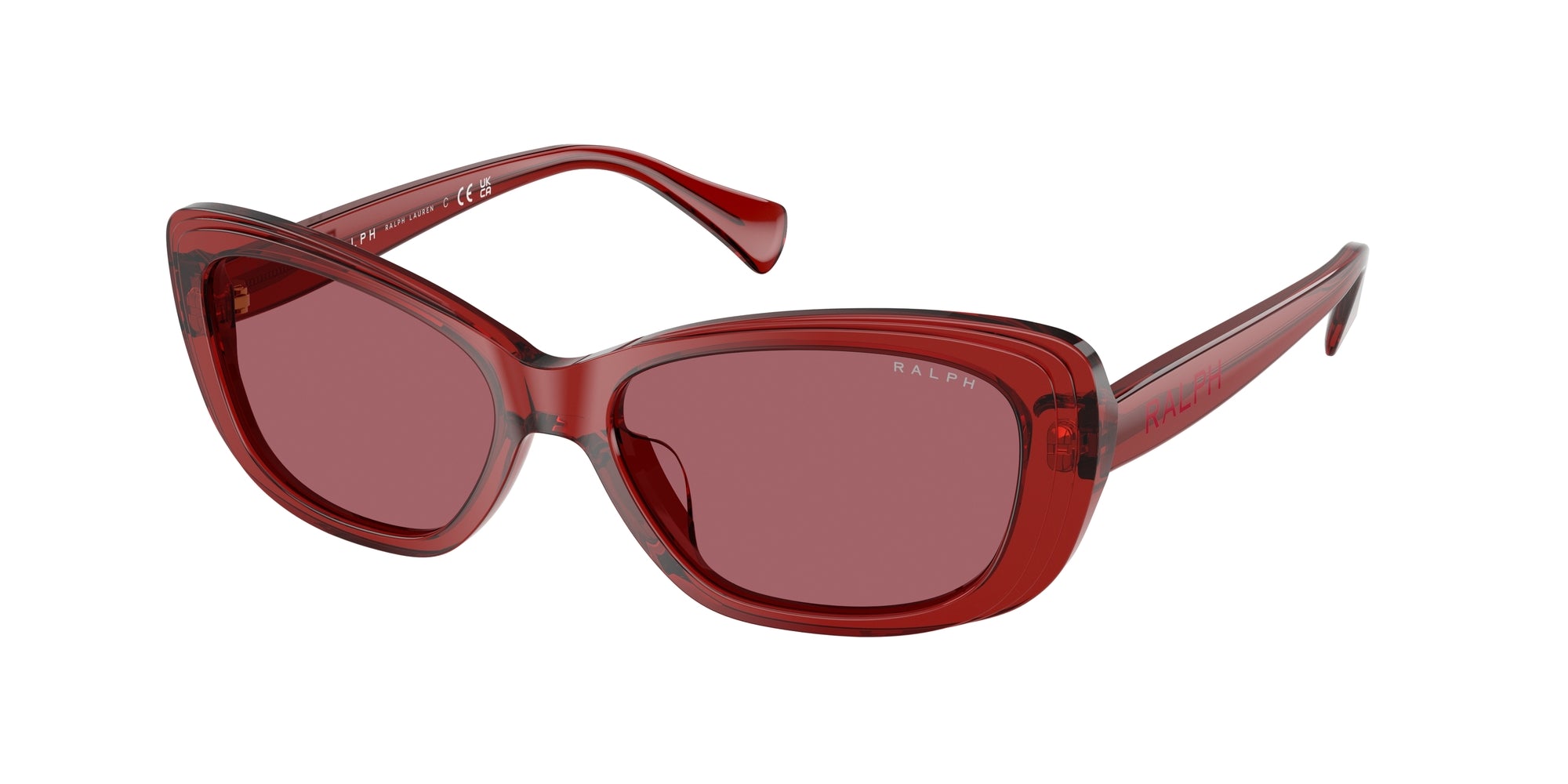 8056262227152 - Damen RA5322U  621069 Gläser SONNENBRILLEN Acetat Violett Bordeaux Quadratisch Normal