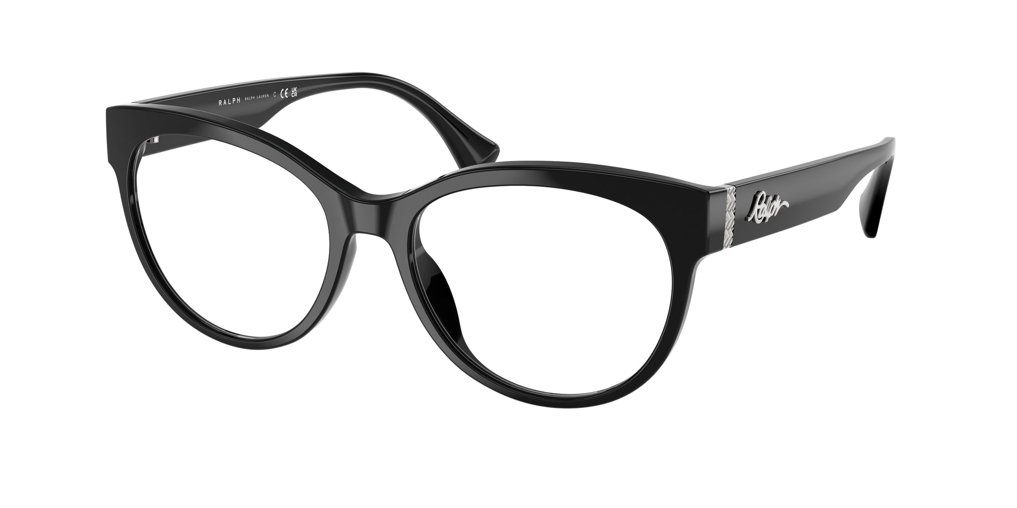 8056262227343 - Damen RA7173U  5001 Rahmen von BRILLEN Acetat Schwarz Transparent Pantos Normal