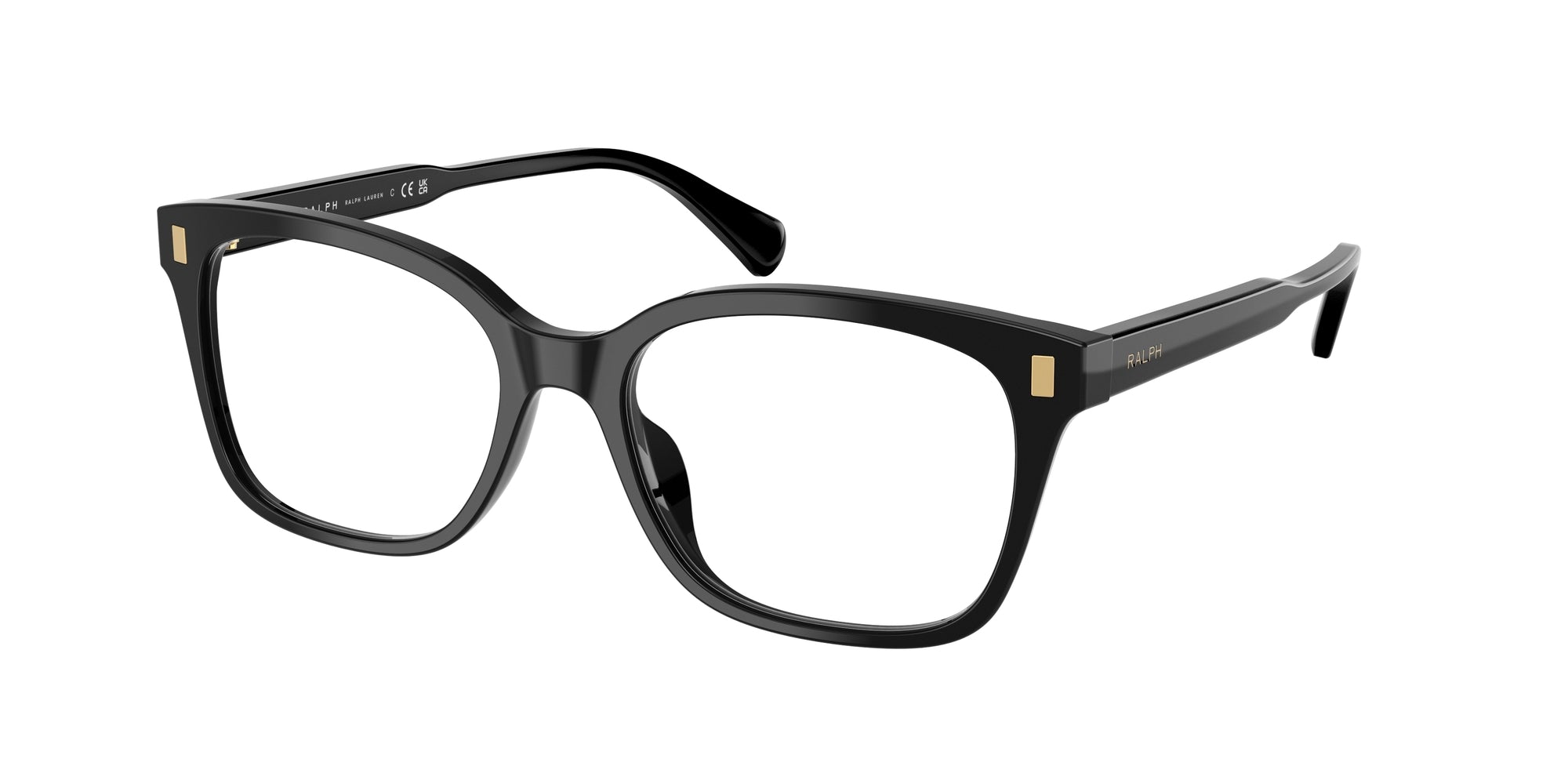 8056262227763 - Damen RA7174U  5001 Rahmen von BRILLEN Acetat Schwarz Transparent Quadratisch Normal