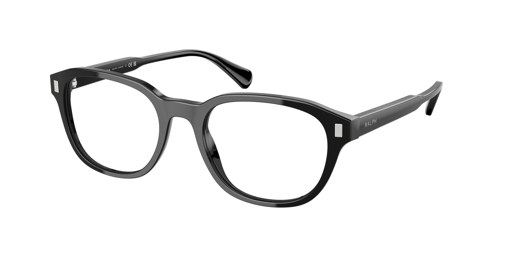 8056262228029 - Damen RA7172U  5001 Rahmen von BRILLEN Acetat Schwarz Transparent Geometrisch Normal