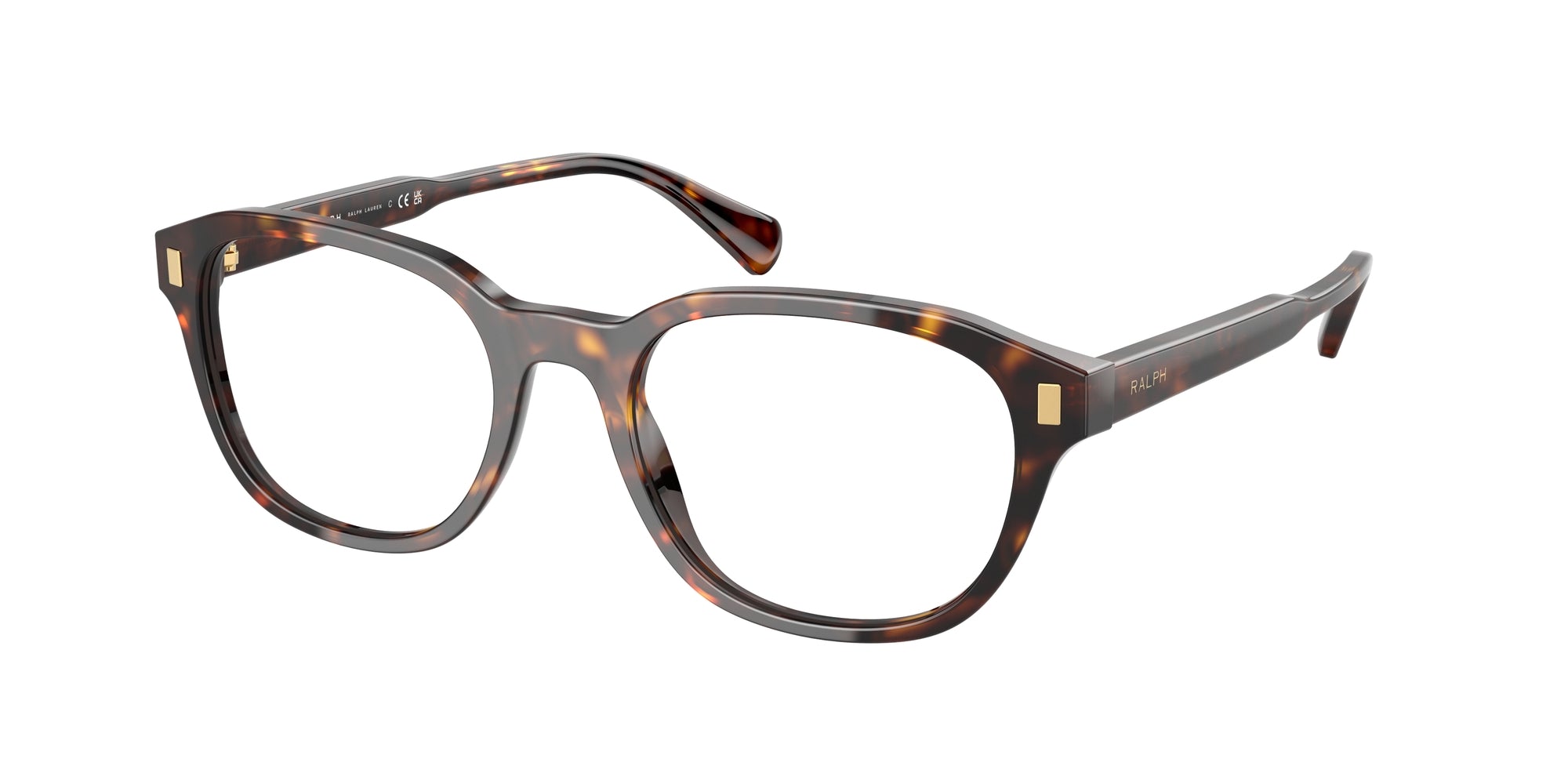 8056262228043 - Damen RA7172U  5003 Rahmen von BRILLEN Acetat Schildkröte Transparent Geometrisch Normal