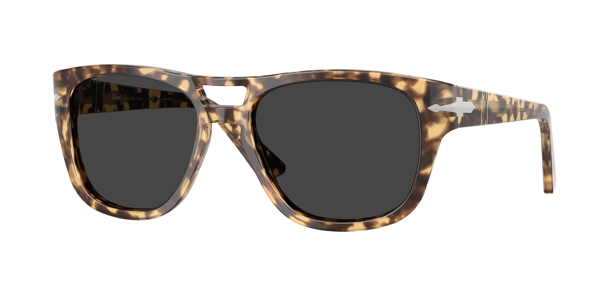 8056262229019 - Unisex PO3366S  105648 Gläser SONNENBRILLEN Acetat Schildkröte Grau Quadratisch Polarisiert