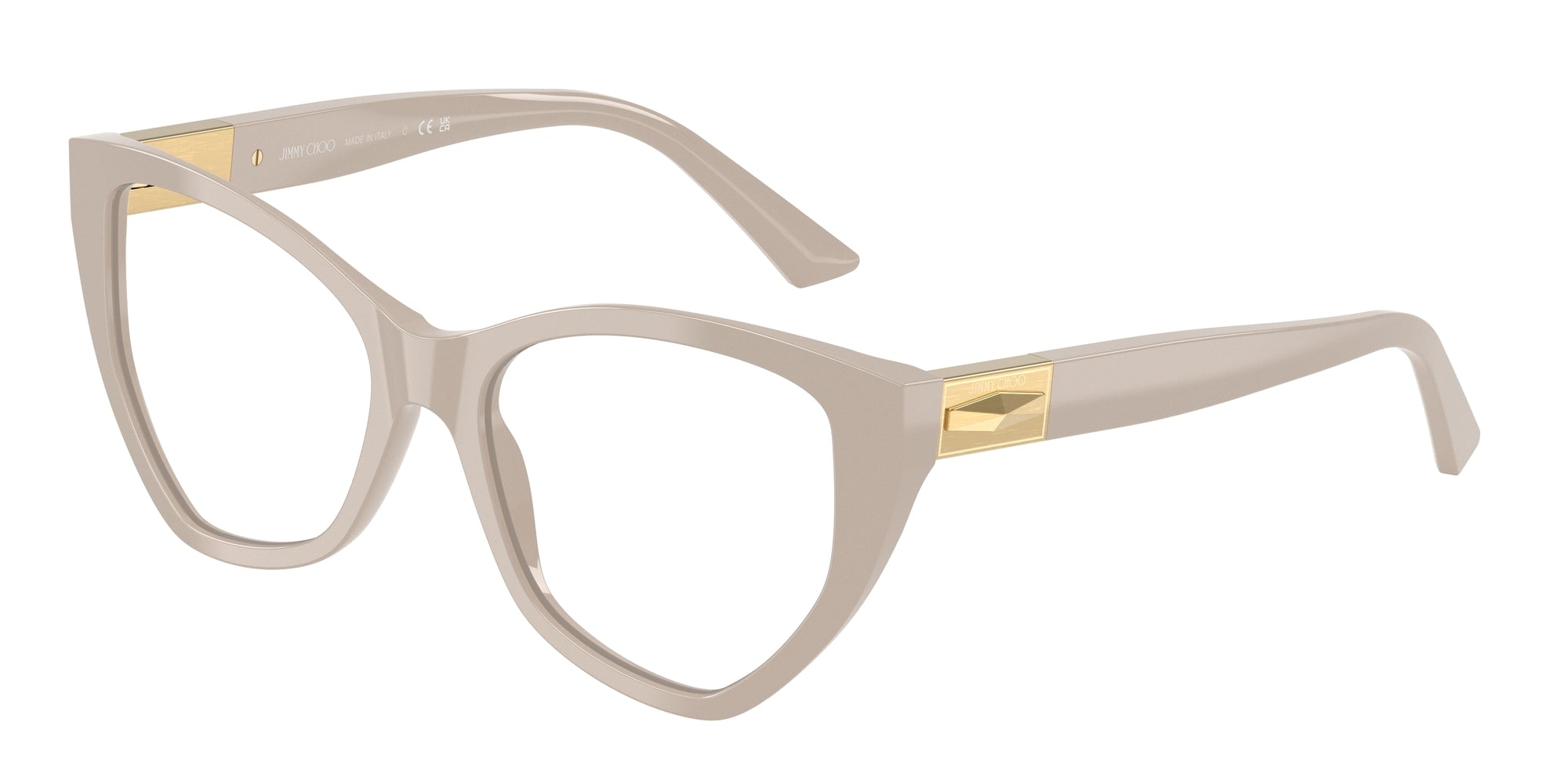 8056262231951 - Donna JC3026  5033 Montature da vista Acetato Grigio Trasparente Geometrica Normale