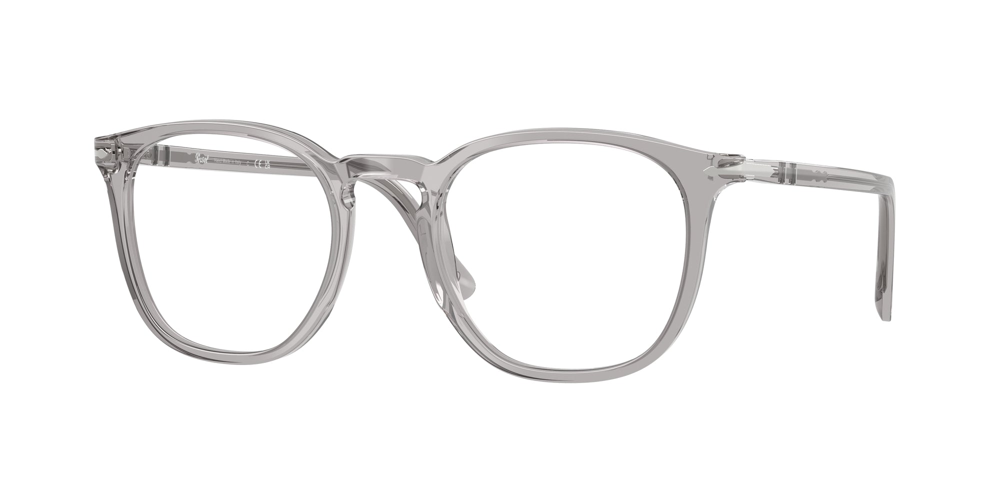 8056262232064 - Unisex PO3318V  309 Rahmen von BRILLEN Acetat Grau Transparent Pantos Normal