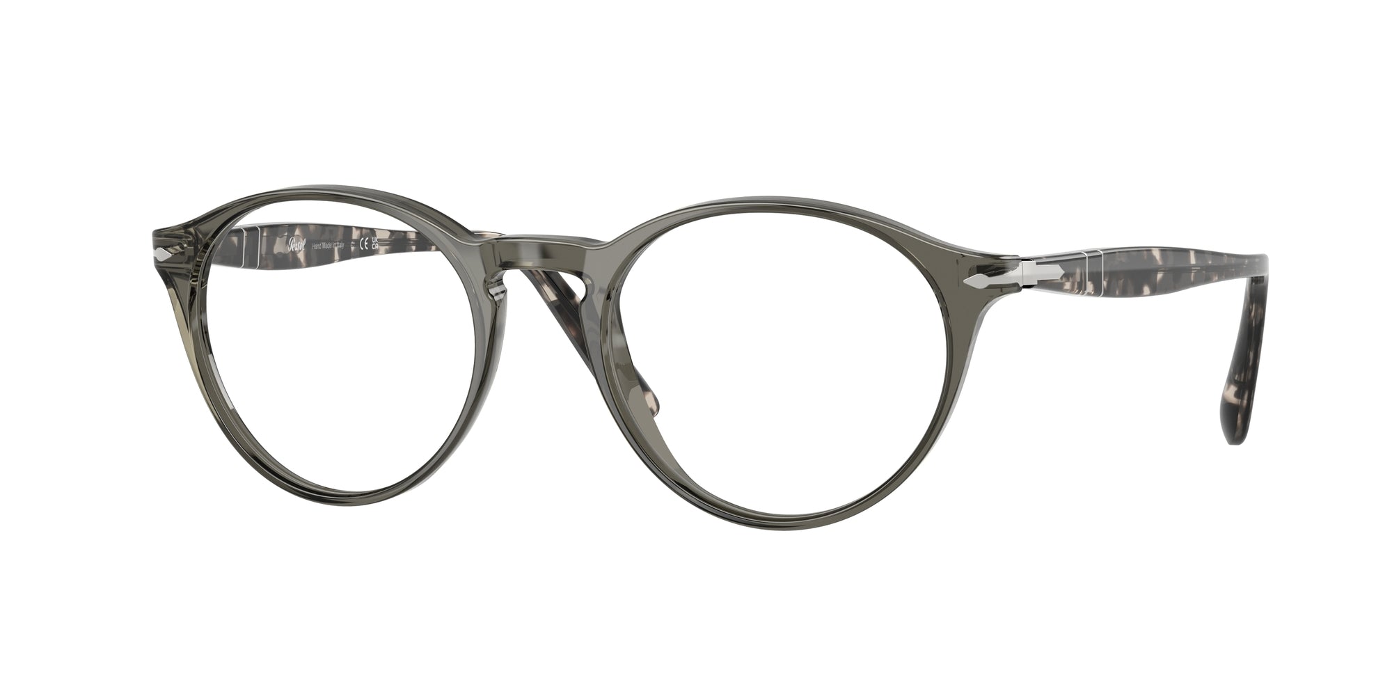 8056262233863 - Herren PO3092V  1219 Rahmen von BRILLEN Acetat Grau Transparent Pantos Normal