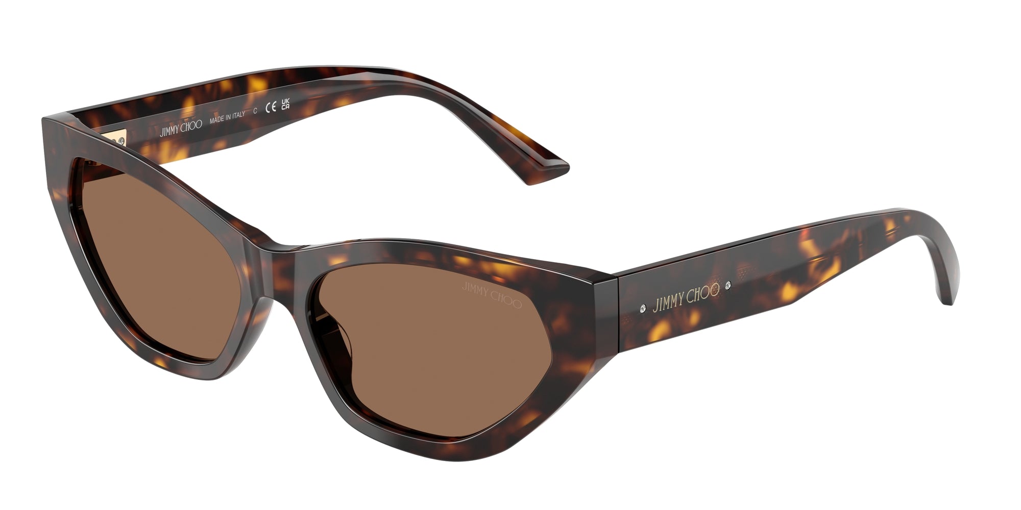 8056262235003 - Damen JC5022B  500273 Gläser SONNENBRILLEN Acetat Schildkröte Braun Cat Eye Normal