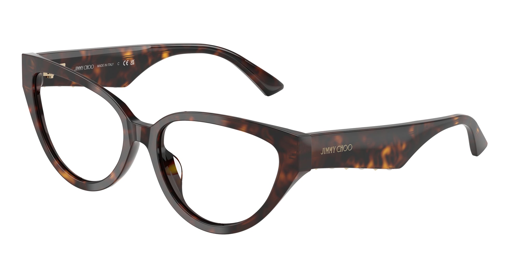 8056262236352 - Damen JC3023HU  5002 Rahmen von BRILLEN Acetat Schildkröte Transparent Cat Eye Normal