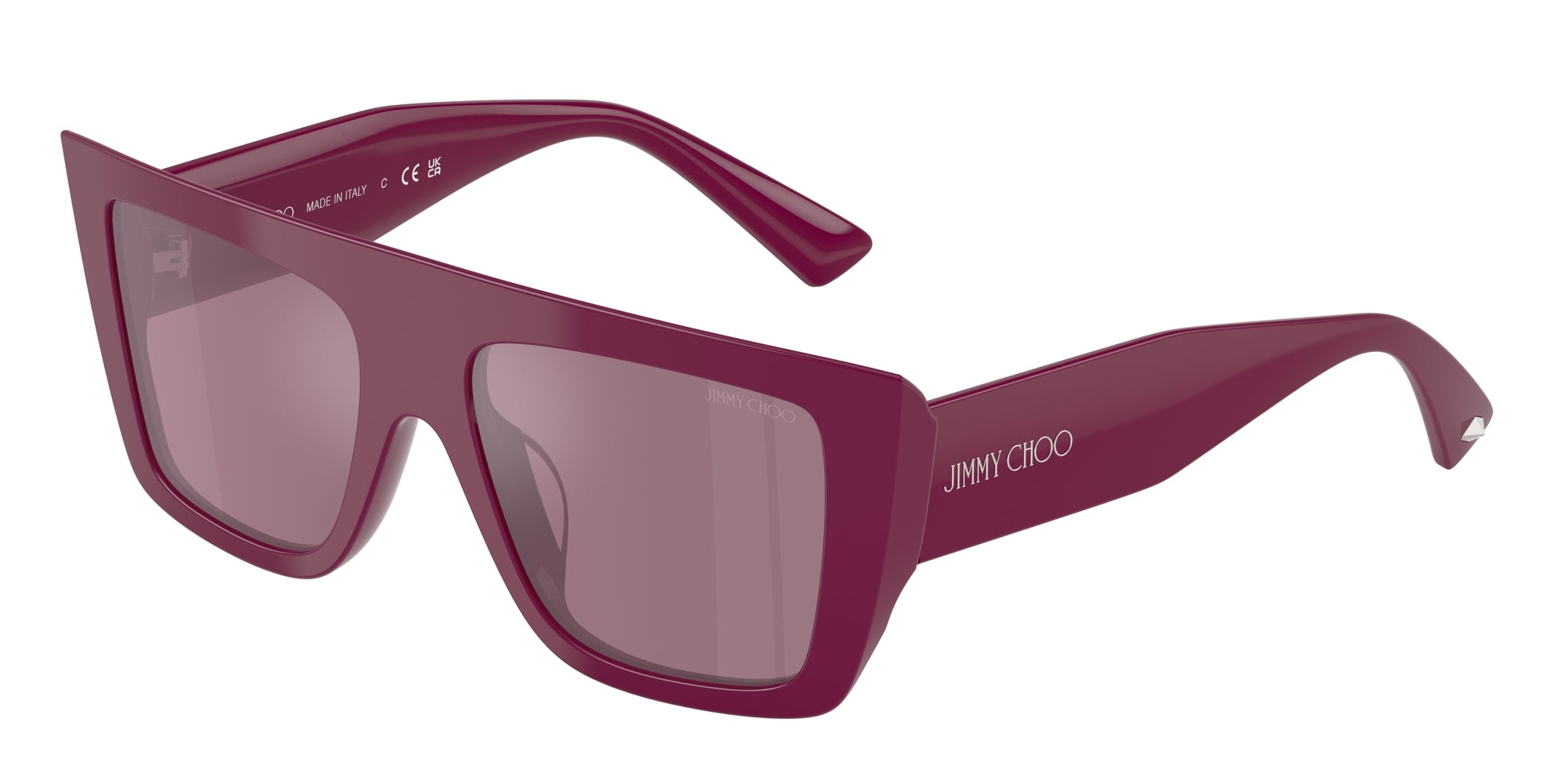8056262237687 - Damen JC5026U  5061AK Gläser SONNENBRILLEN Acetat Violett Violett Quadratisch Normal