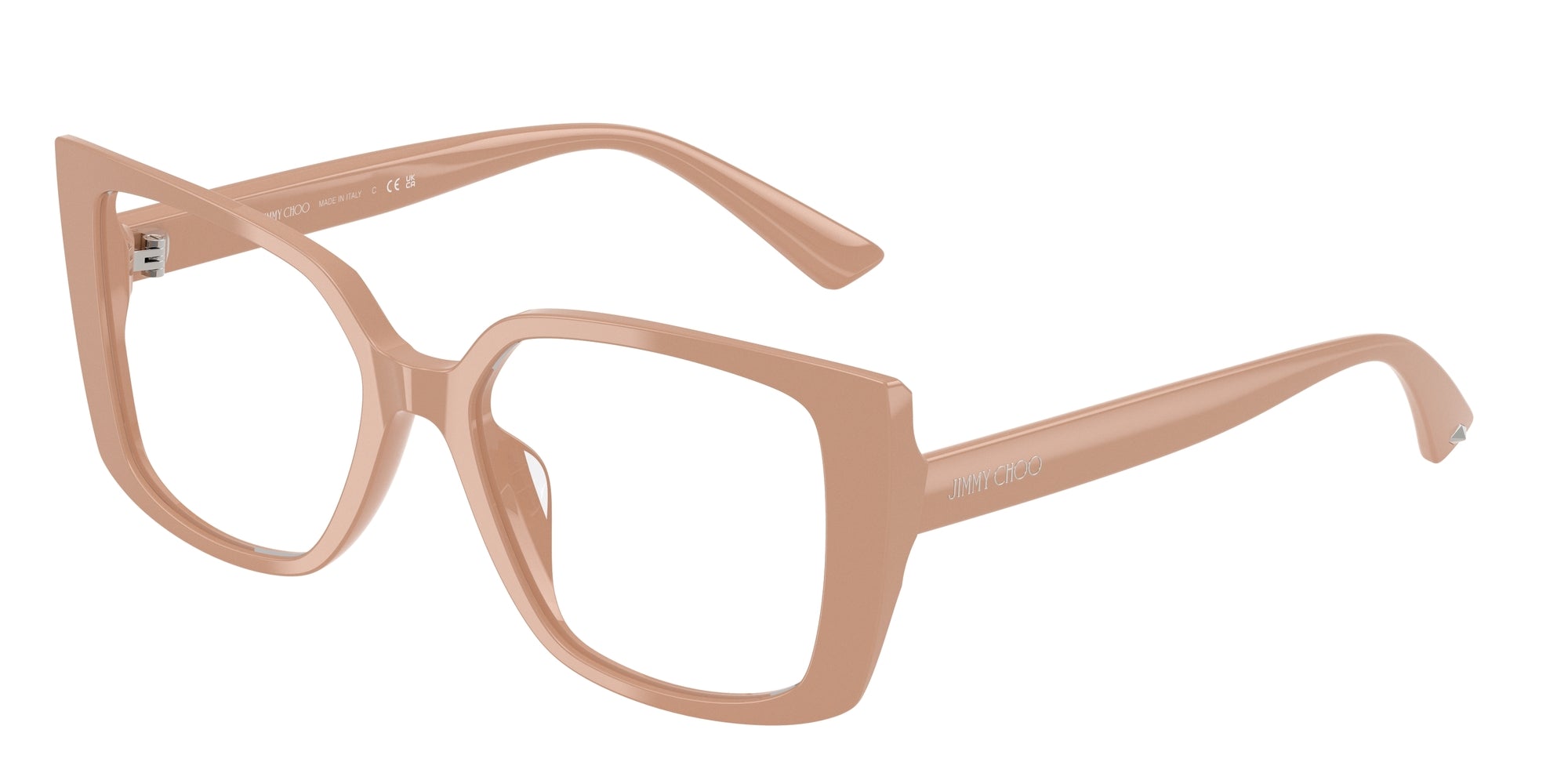 8056262237953 - Donna JC3024U  5019 Rahmen von BRILLEN Acetato Rosa Trasparente Farfalla Normale