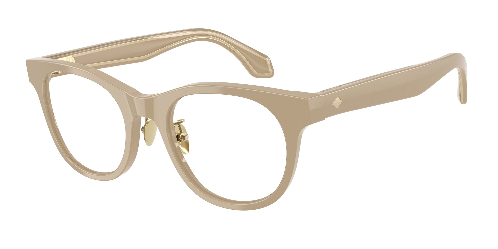 8056262238530 - Damen AR7269  6161 Rahmen von BRILLEN Acetat Grau Transparent Rund Normal