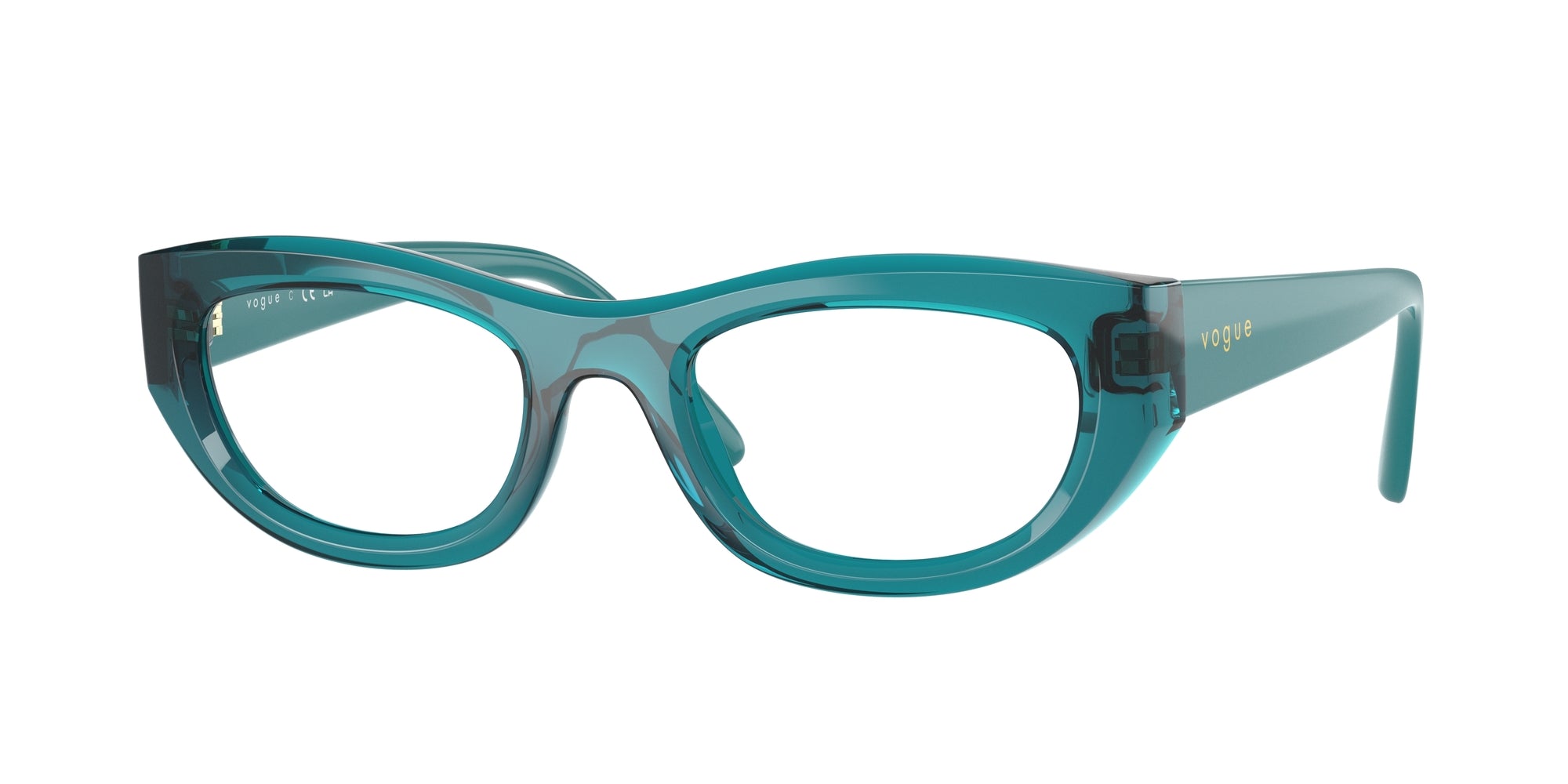 8056262242360 - Damen VO5615  3068 Rahmen von BRILLEN Nylon Blau Transparent Cat Eye Normal