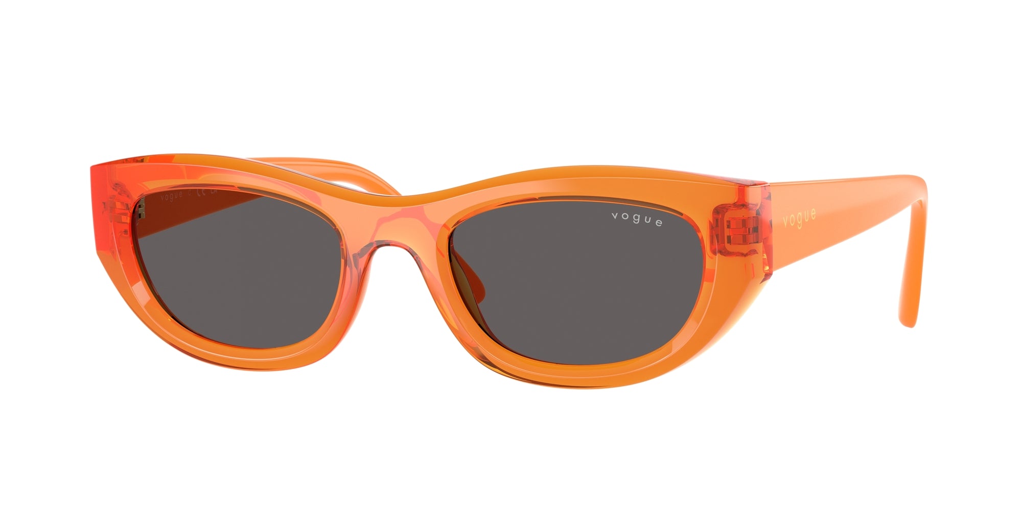 8056262245408 - Damen VO5616S  318287 Gläser SONNENBRILLEN Nylon Orange Grau Cat Eye Normal