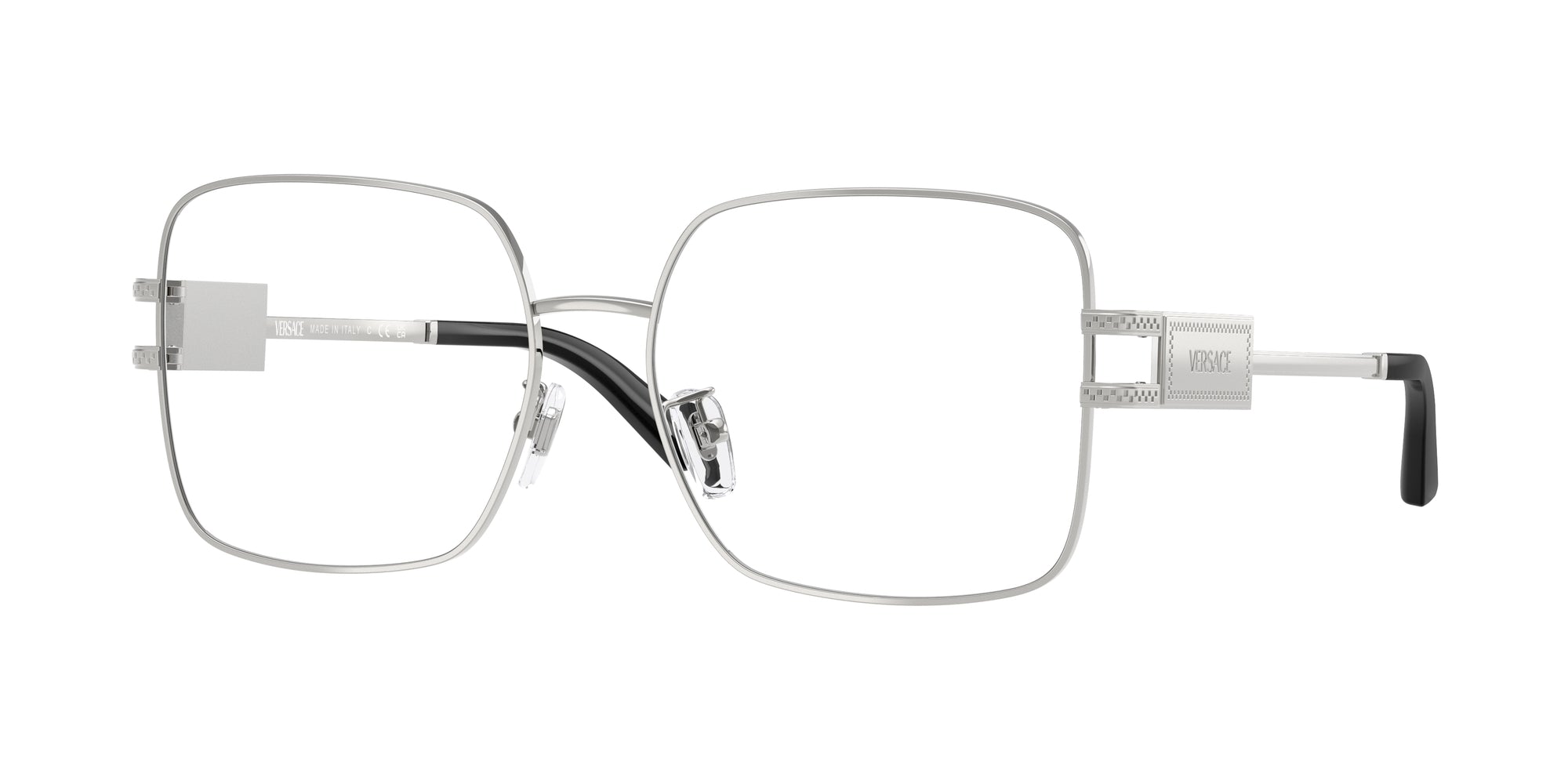 8056262246559 - Damen VE1303D  1000 Rahmen von BRILLEN Stahl Silber Transparent Quadratisch Normal