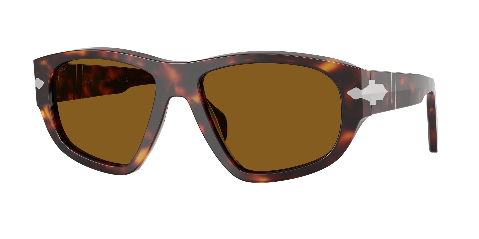 8056262257043 - Unisex PO0050S 24 33 Gläser SONNENBRILLEN Acetat Schildkröte Braun Geometrisch Normal 8056262257043 - Unisex PO0050S 24 33 Gläser SONNENBRILLEN Acetat Schildkröte Braun Geometrisch Normal