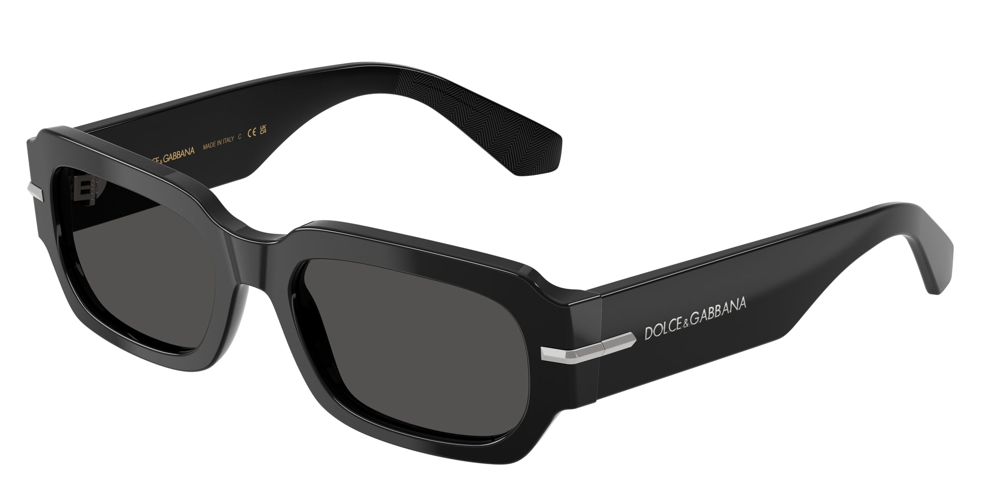 8056262262504 - Herren DG4485  501 87 Gläser SONNENBRILLEN Acetat Schwarz Grau Quadratisch Normal