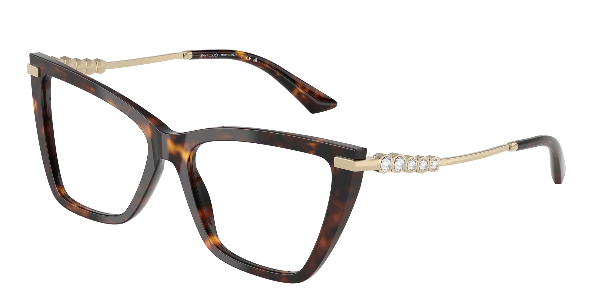 8056262267325 - Damen JC3020B  5002 Rahmen von BRILLEN Acetat Schildkröte Transparent Cat Eye Normal