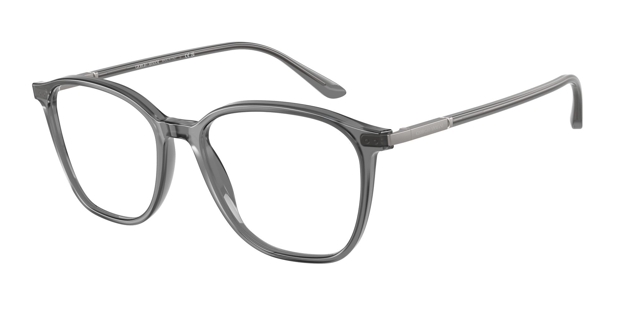 8056262268995 - Herren AR7236  5681 Rahmen von BRILLEN Acetat Grau Transparent Quadratisch Normal