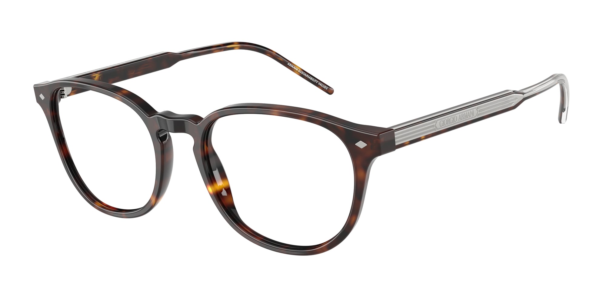 8056262269329 - Herren AR7259  5879 Rahmen von BRILLEN Acetat Schildkröte Transparent Pantos Normal