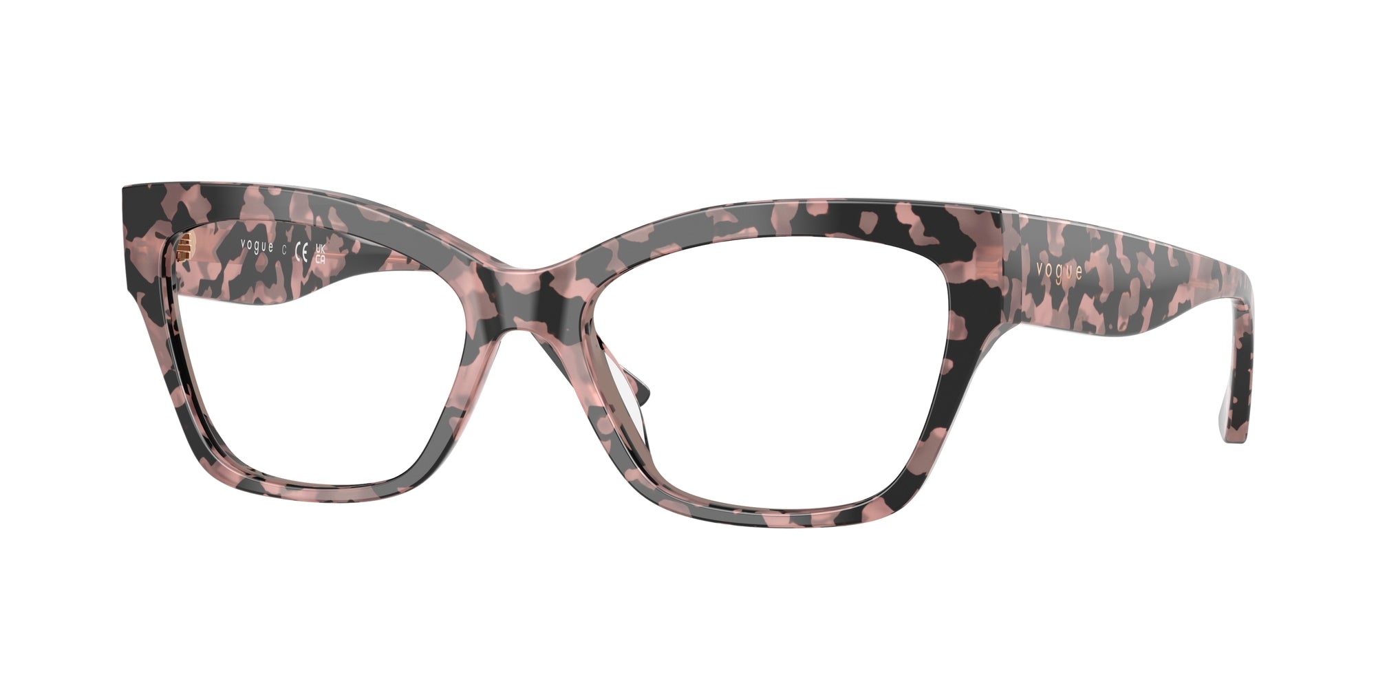 8056262283370 - Damen VO5523  3150 Rahmen von BRILLEN Acetat Schildkröte Transparent Cat Eye Normal