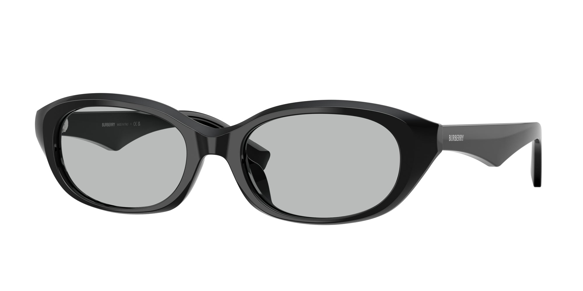 8056262283820 - Damen BE4447D  300187 Gläser SONNENBRILLEN Acetat Schwarz Grau Rund Normal