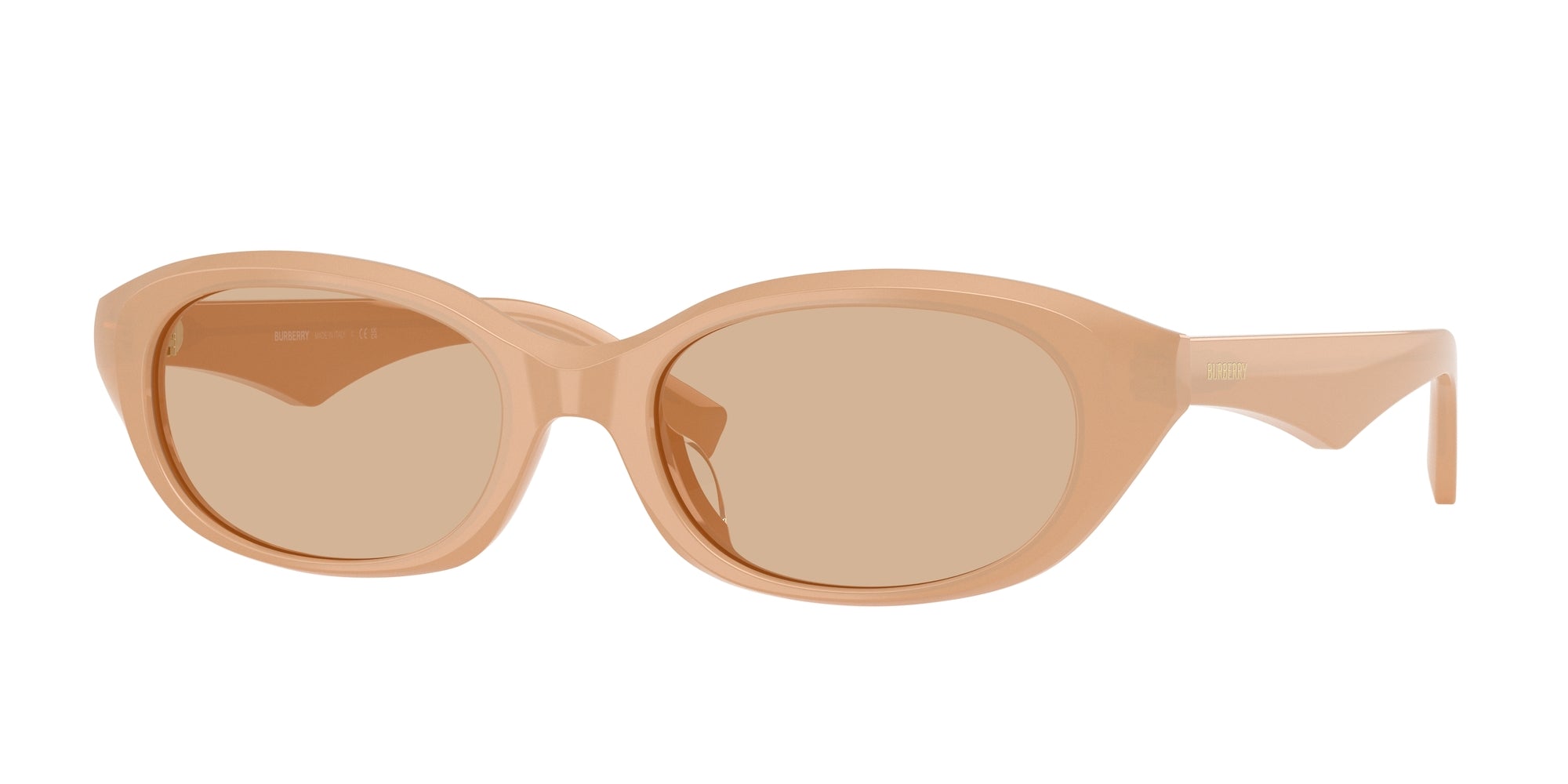 8056262283837 - Damen BE4447D  415073 Gläser SONNENBRILLEN Acetat Beige Braun Rund Normal