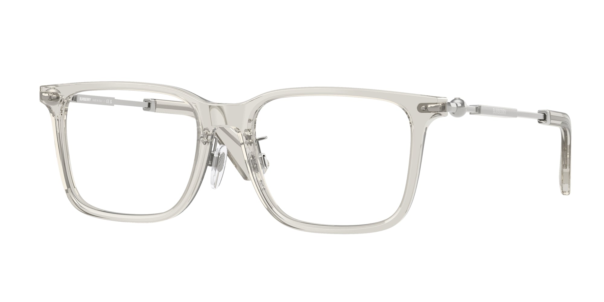 8056262284292 - Herren BE2426D  4127 Rahmen von BRILLEN Acetat Grau Transparent Quadratisch Normal