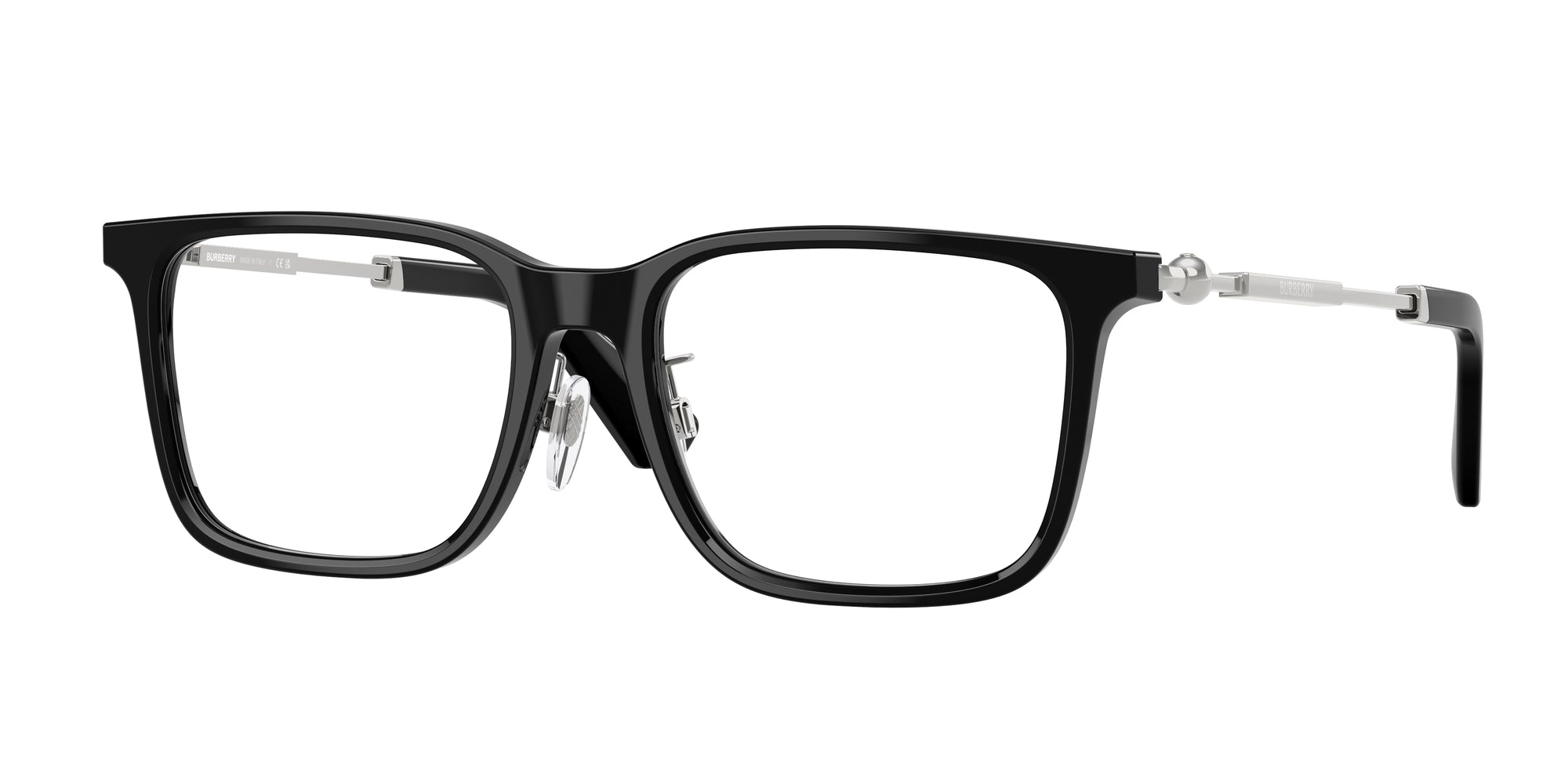 8056262284308 - Herren BE2426D  3001 Rahmen von BRILLEN Acetat Schwarz Transparent Quadratisch Normal