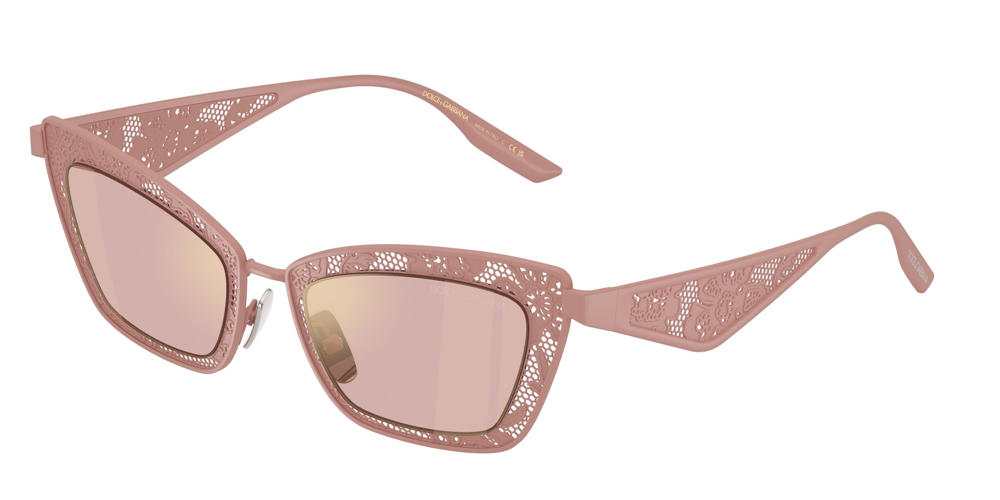 8056262294383 - Damen DG2311  13651T Gläser SONNENBRILLEN Stahl   Cat Eye Gespiegelt