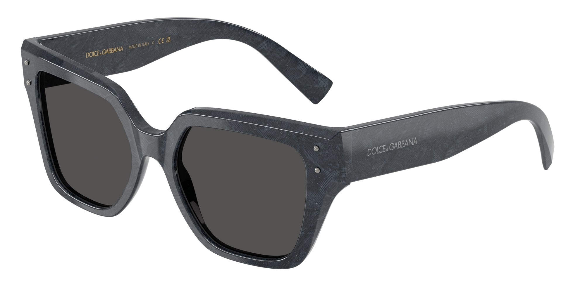 8056262296394 - Damen DG4471  344187 Gläser SONNENBRILLEN Acetat Multi-Farben Grau Quadratisch Normal