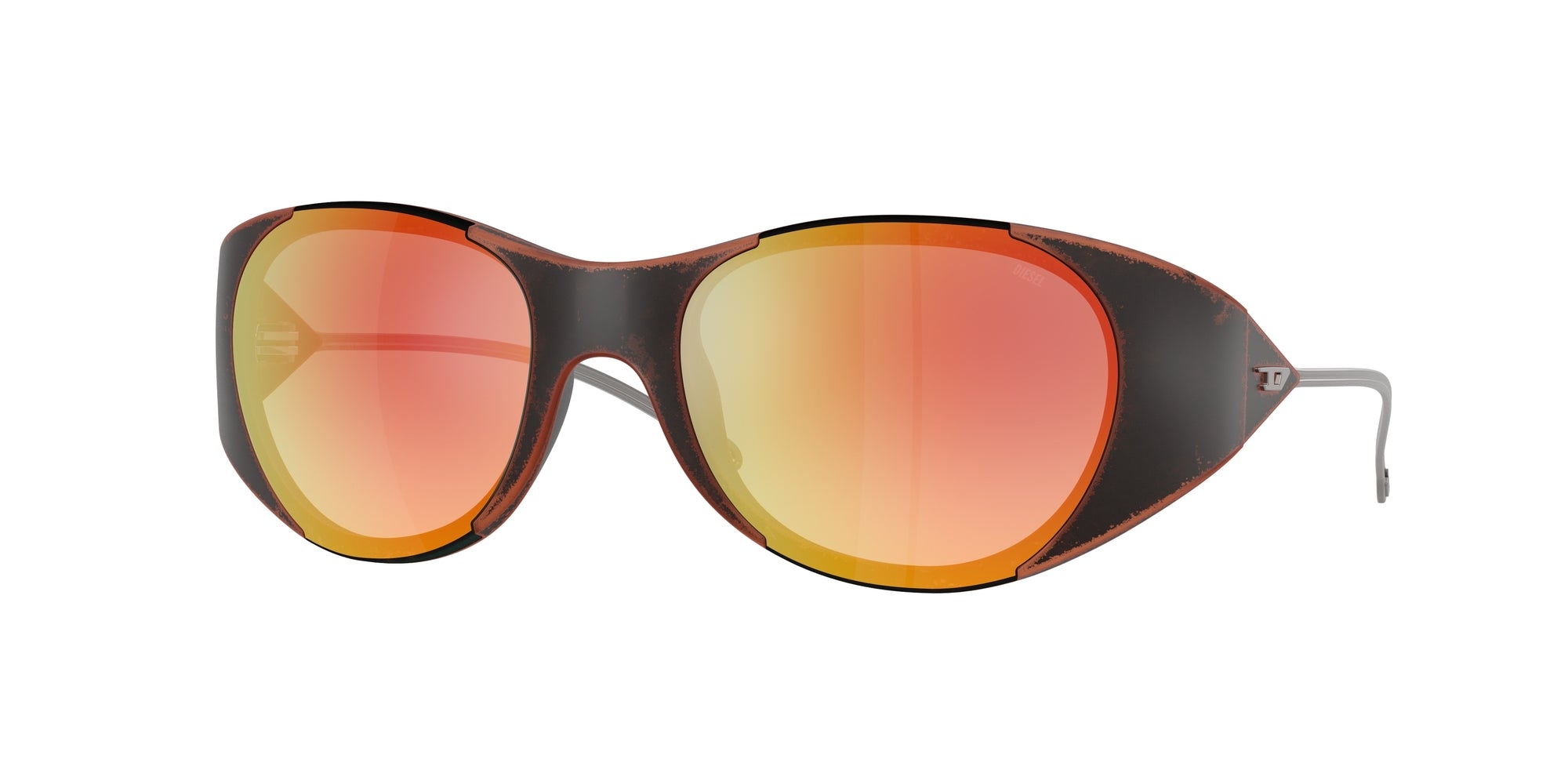 8056262322383 - DIESEL Unisex DL3003  508 B6 Gläser SONNENBRILLEN Injiziert Multi-Farben Grün Rund Normal