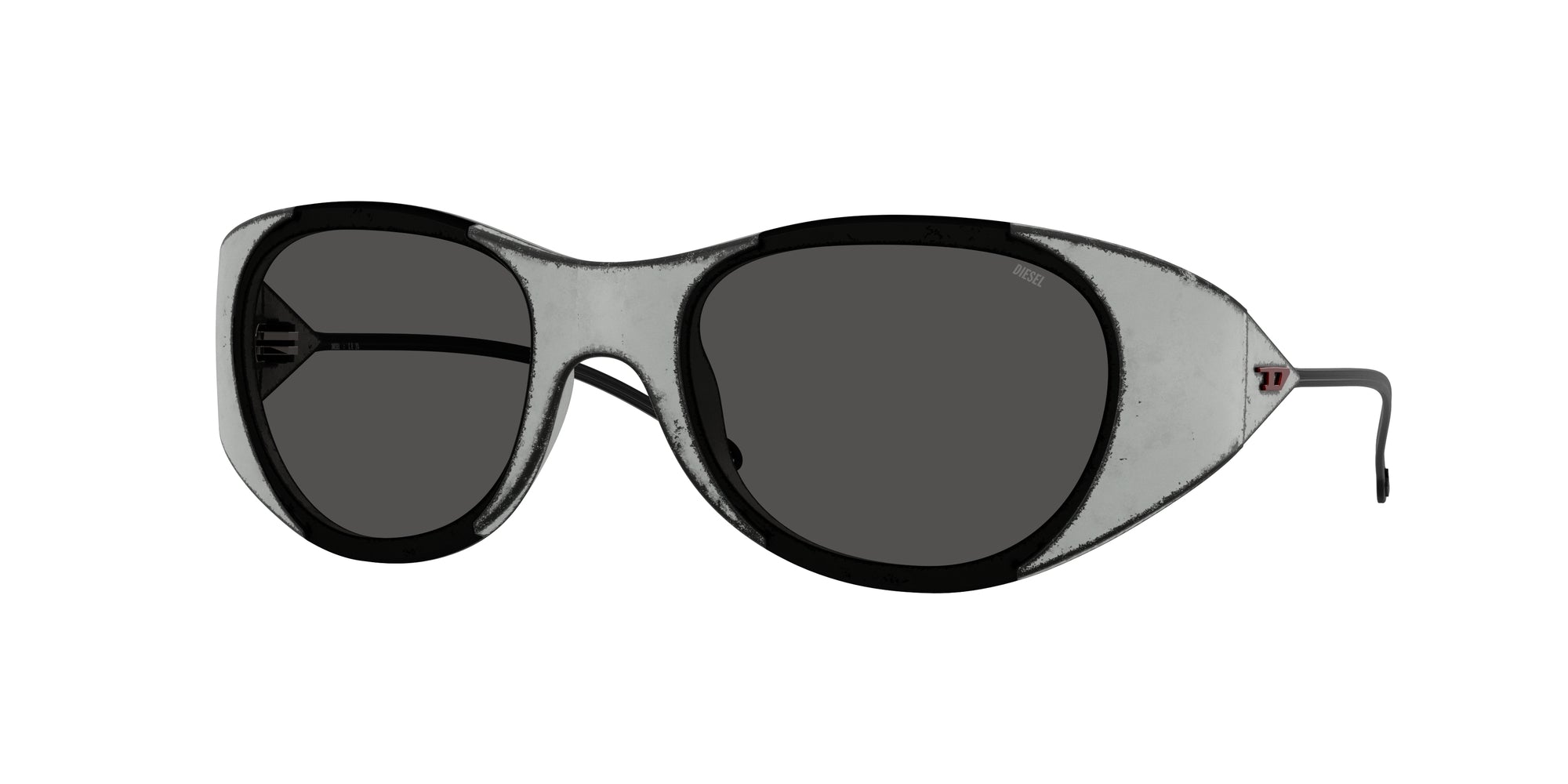 8056262324394 - DIESEL Unisex DL3003  509 87 Gläser SONNENBRILLEN Injiziert Multi-Farben Grau Rund Normal