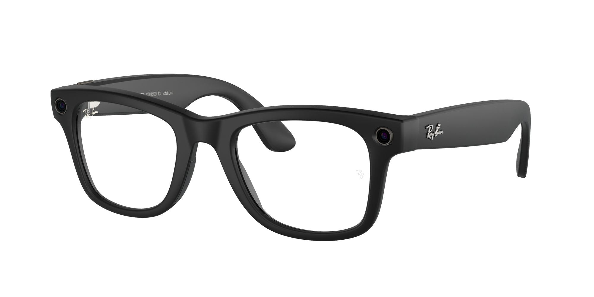 8056262326787 - Unisex Meta RW4006 Wayfarer 601S1M Optische Fassungen Injiziert Schwarz Transparent Quadratisch Normal Photochromatisch