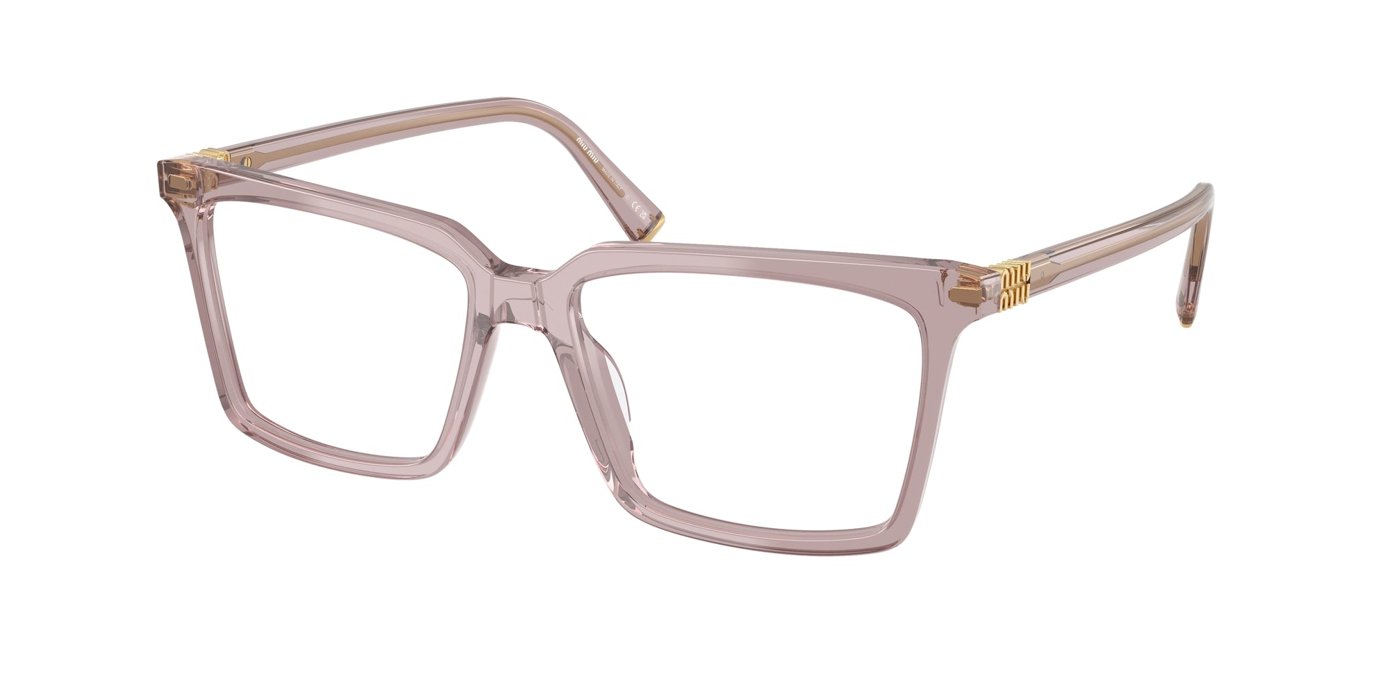 8056262345467 - Damen MU 08XV  12W1O1 Rahmen von BRILLEN Acetat Violett Transparent Quadratisch Normal