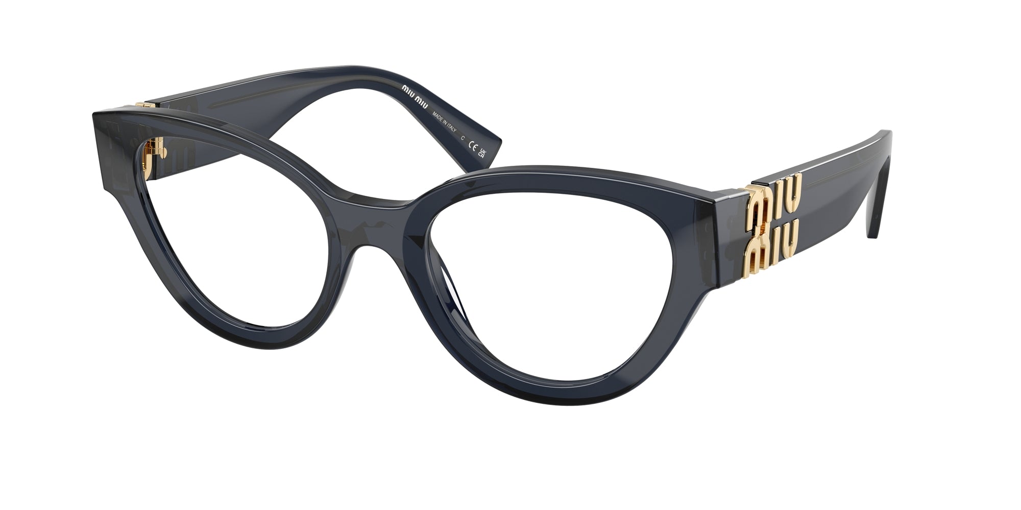 8056262345542 - Damen MU 01VV 08Q1O1 Rahmen von BRILLEN Acetat Blau Transparent Pantos Normal 8056262345542 - Damen MU 01VV 08Q1O1 Rahmen von BRILLEN Acetat Blau Transparent Pantos Normal